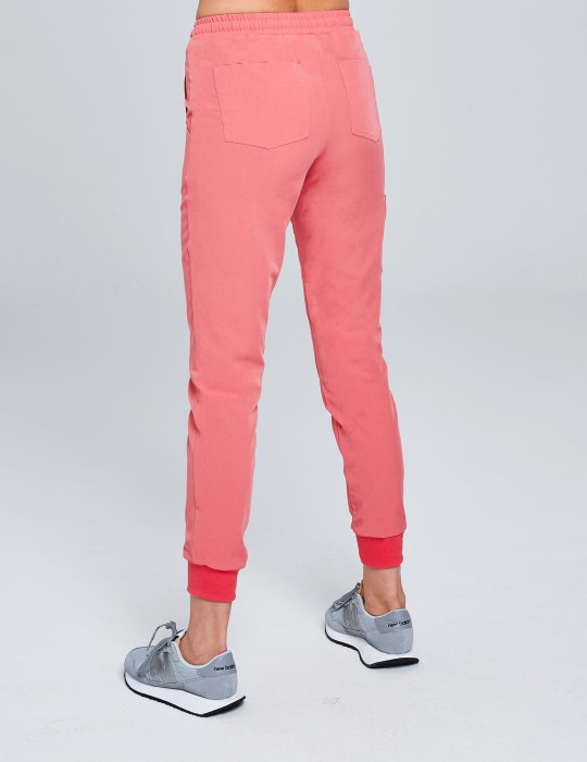 Pantaloni Joggers pentru femei - CANDY CORAL Pantaloni Joggers pentru femei - CANDY CORAL