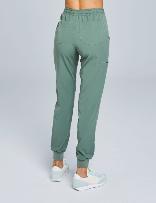 Pantaloni Joggers pentru femei - KHAKI Pantaloni Joggers pentru femei - KHAKI