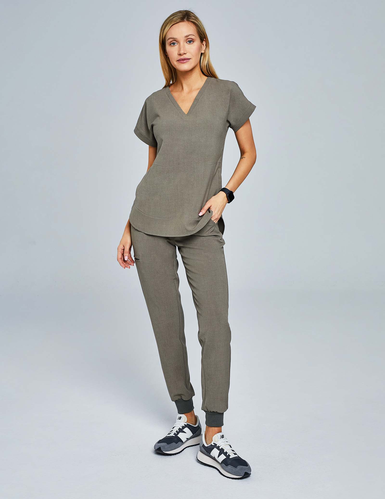 Tricou medical Kendall - DARK SAND