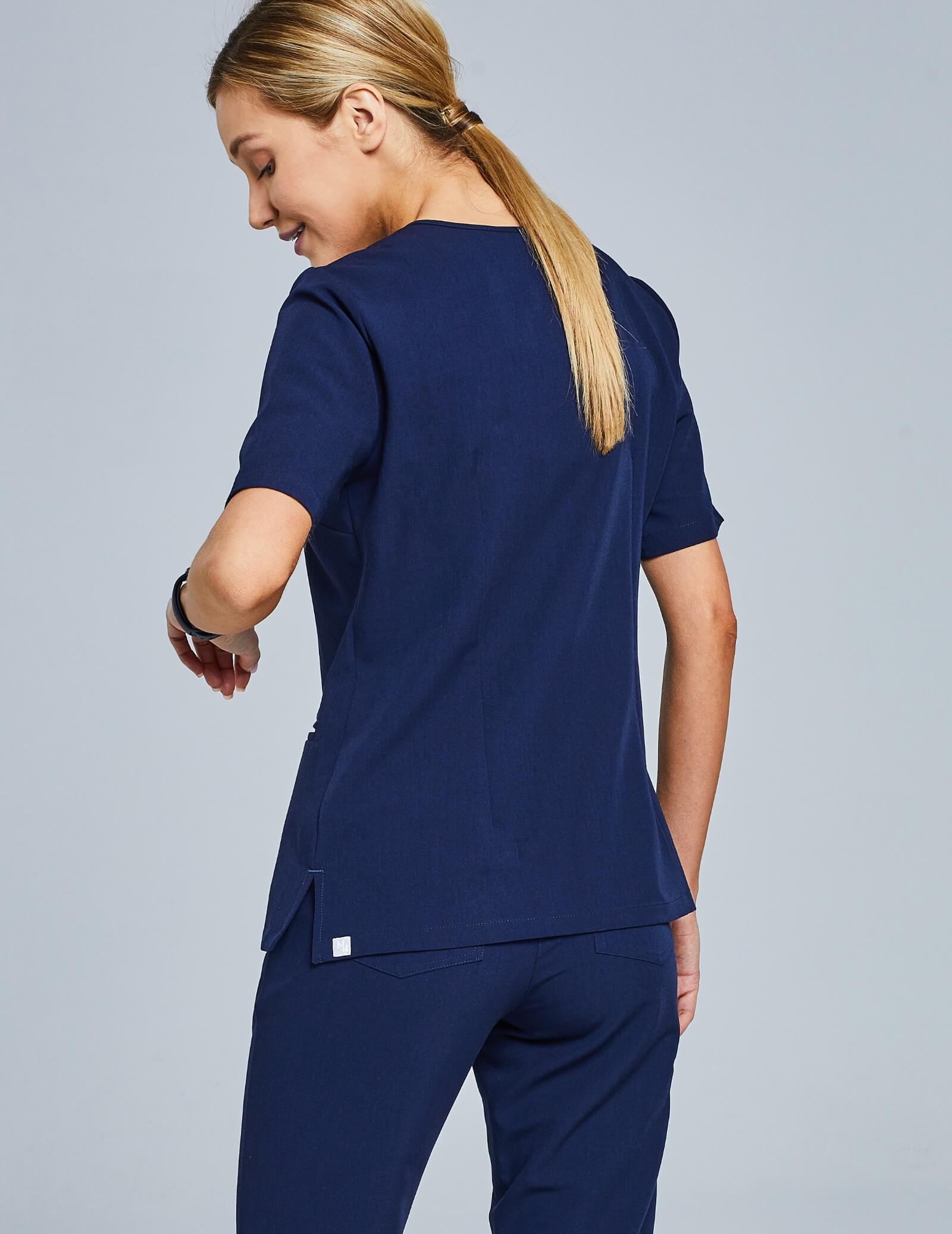 Hanorac medical Casy - NAVY NEGRU Hanorac medical Casy - NAVY NEGRU