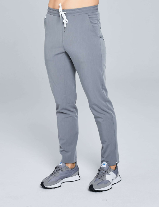 Pantaloni basic pentru bărbați - SHARK GRAY Pantaloni basic pentru bărbați - SHARK GRAY