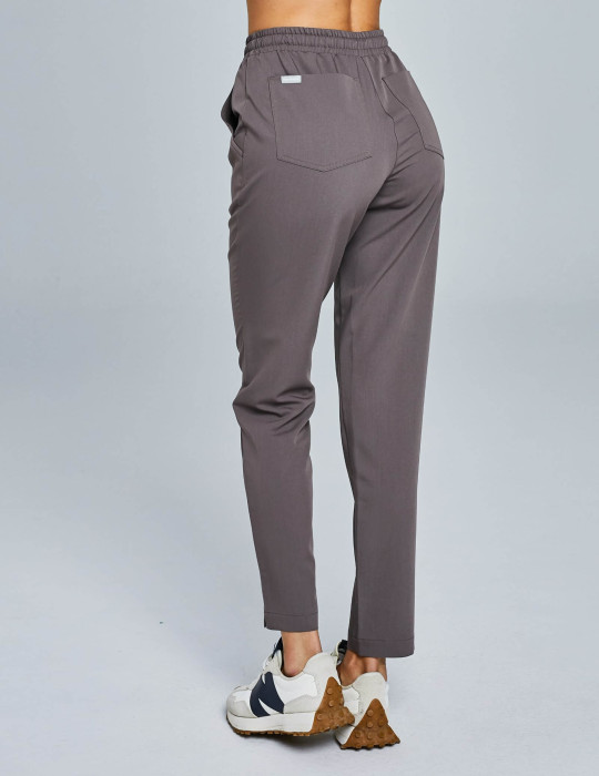 Pantaloni pentru femei Basic - CHOCOLATE BROWN