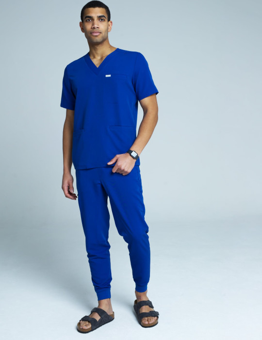 Tricou medical Birbal - COBALT BLUE