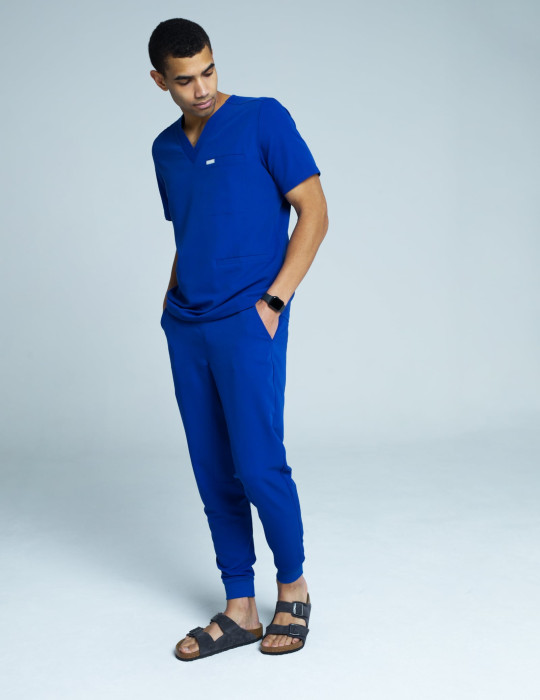 Pantaloni Joggers pentru bărbați - COBALT BLUE Pantaloni Joggers pentru bărbați - COBALT BLUE