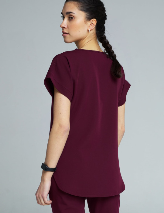 Tricou medical Kendall - BURGUNDY Tricou medical Kendall - BURGUNDY