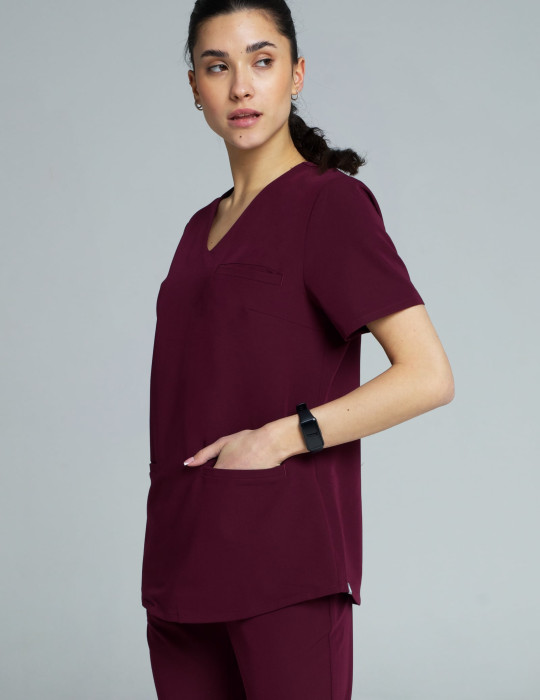 Hanorac medical Grace - BURGUNDY Hanorac medical Grace - BURGUNDY