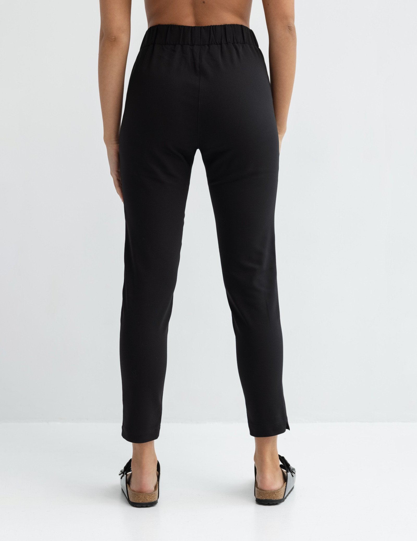 Pantaloni Medicali Dama Slim Fit- TRUE BLACK