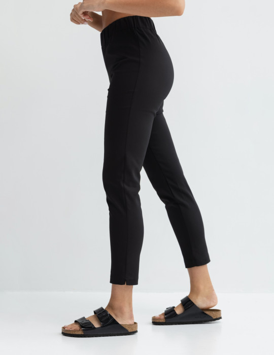 Pantaloni Medicali Dama Slim Fit- TRUE BLACK