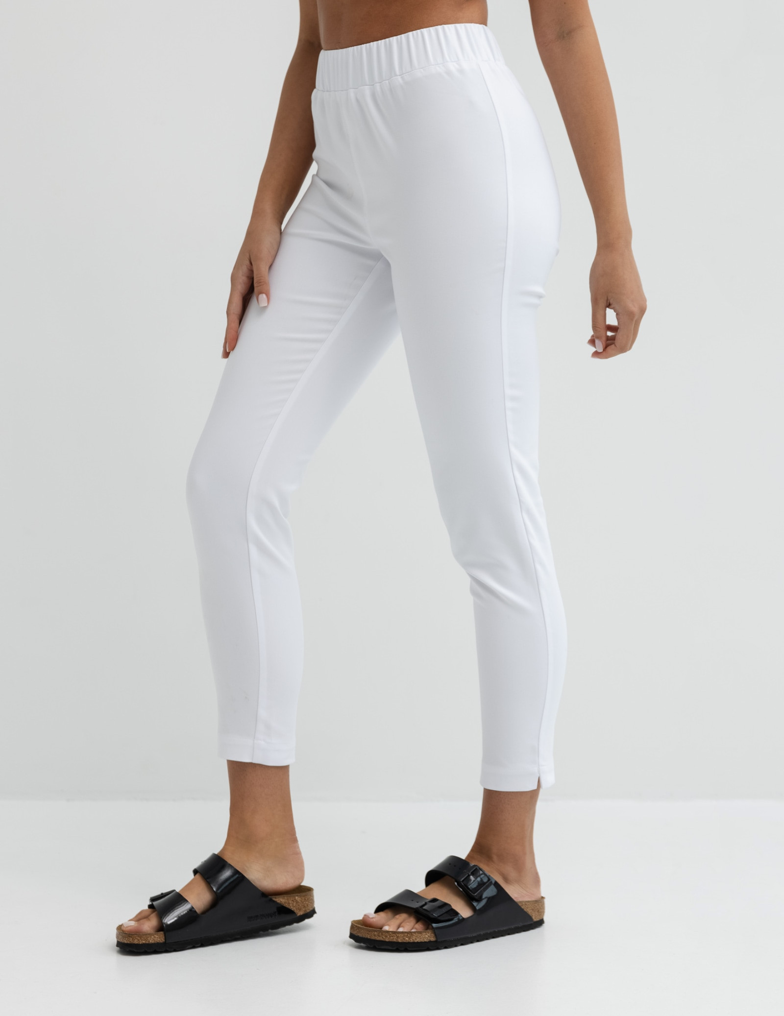 Pantaloni Medicali Dama Slim Fit - WHITE