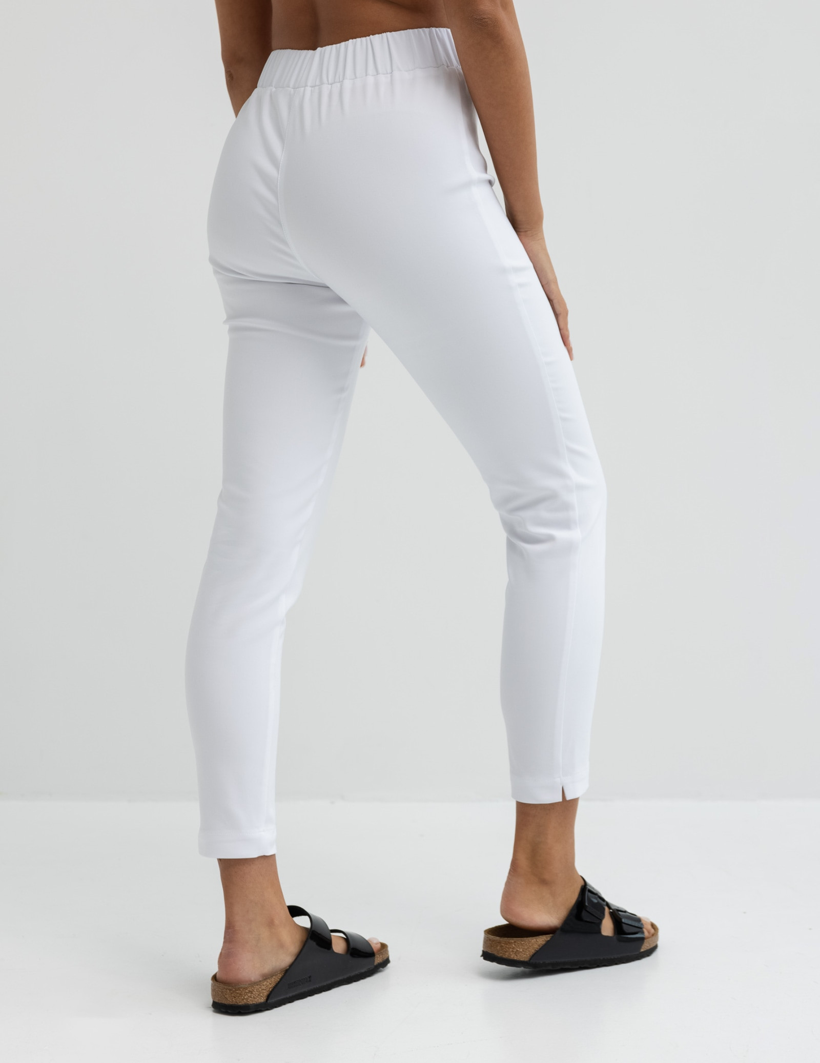 Pantaloni Medicali Dama Slim Fit - WHITE