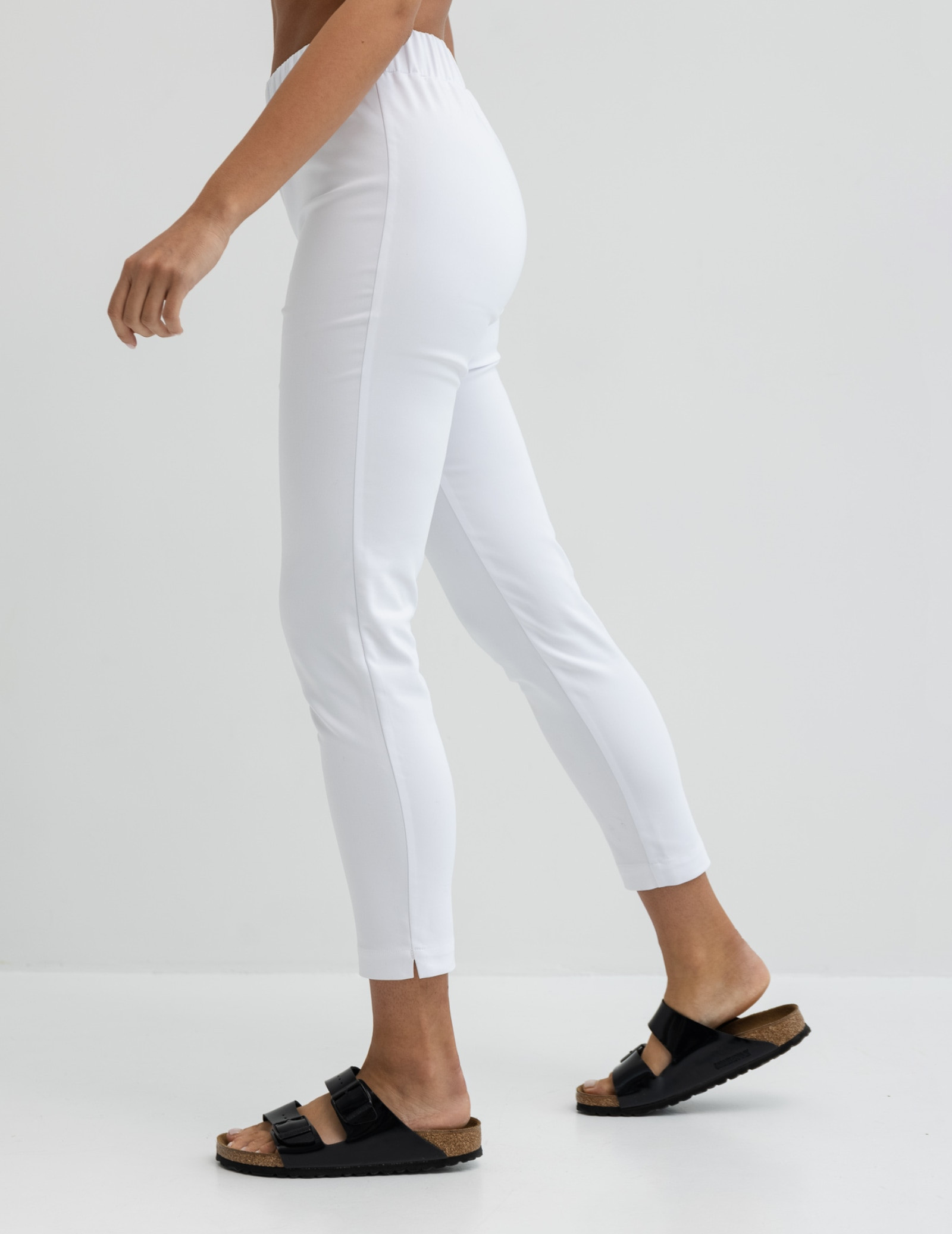 Pantaloni Medicali Dama Slim Fit - WHITE