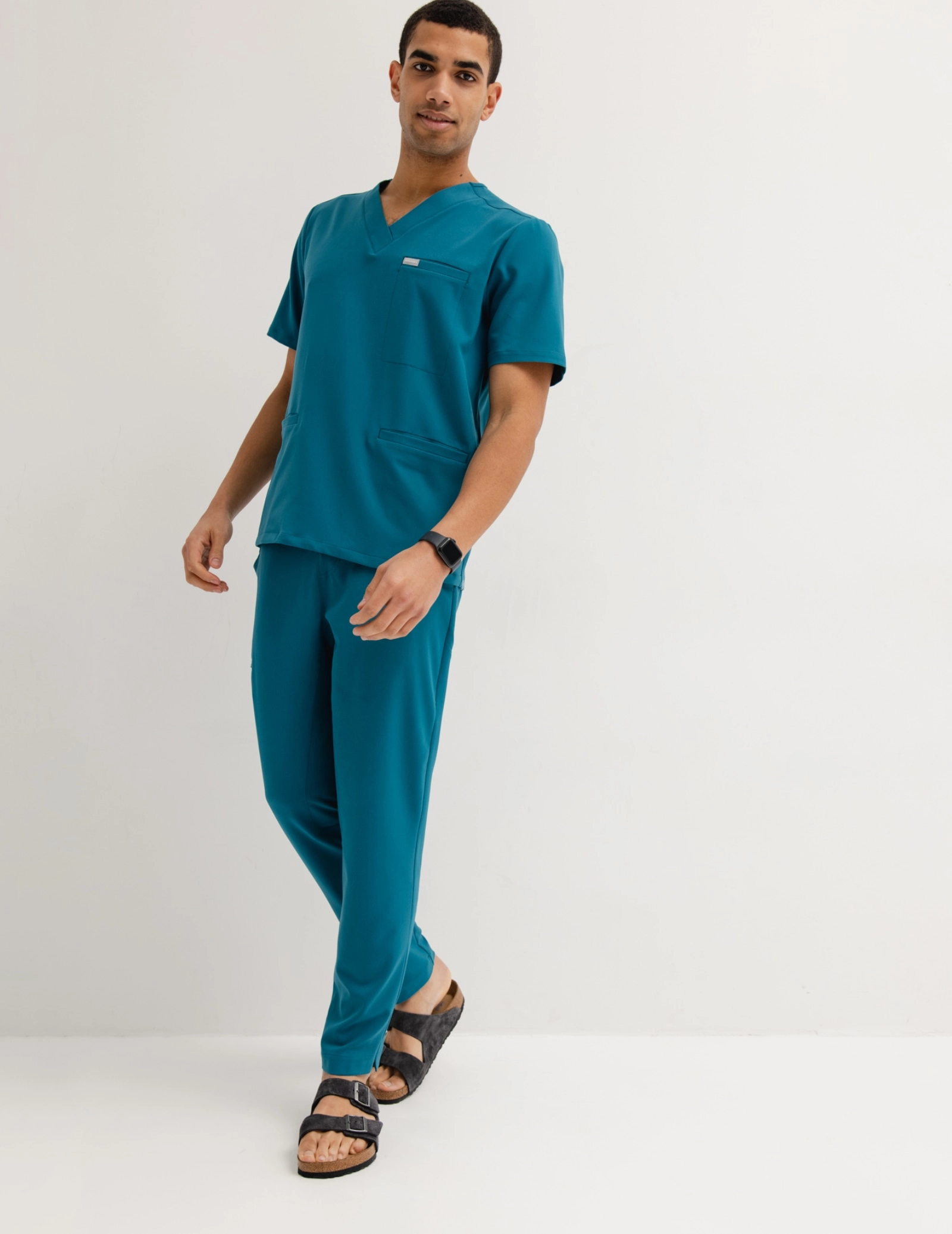 Pantaloni basic pentru bărbați - OCEAN BLUE Pantaloni basic pentru bărbați - OCEAN BLUE