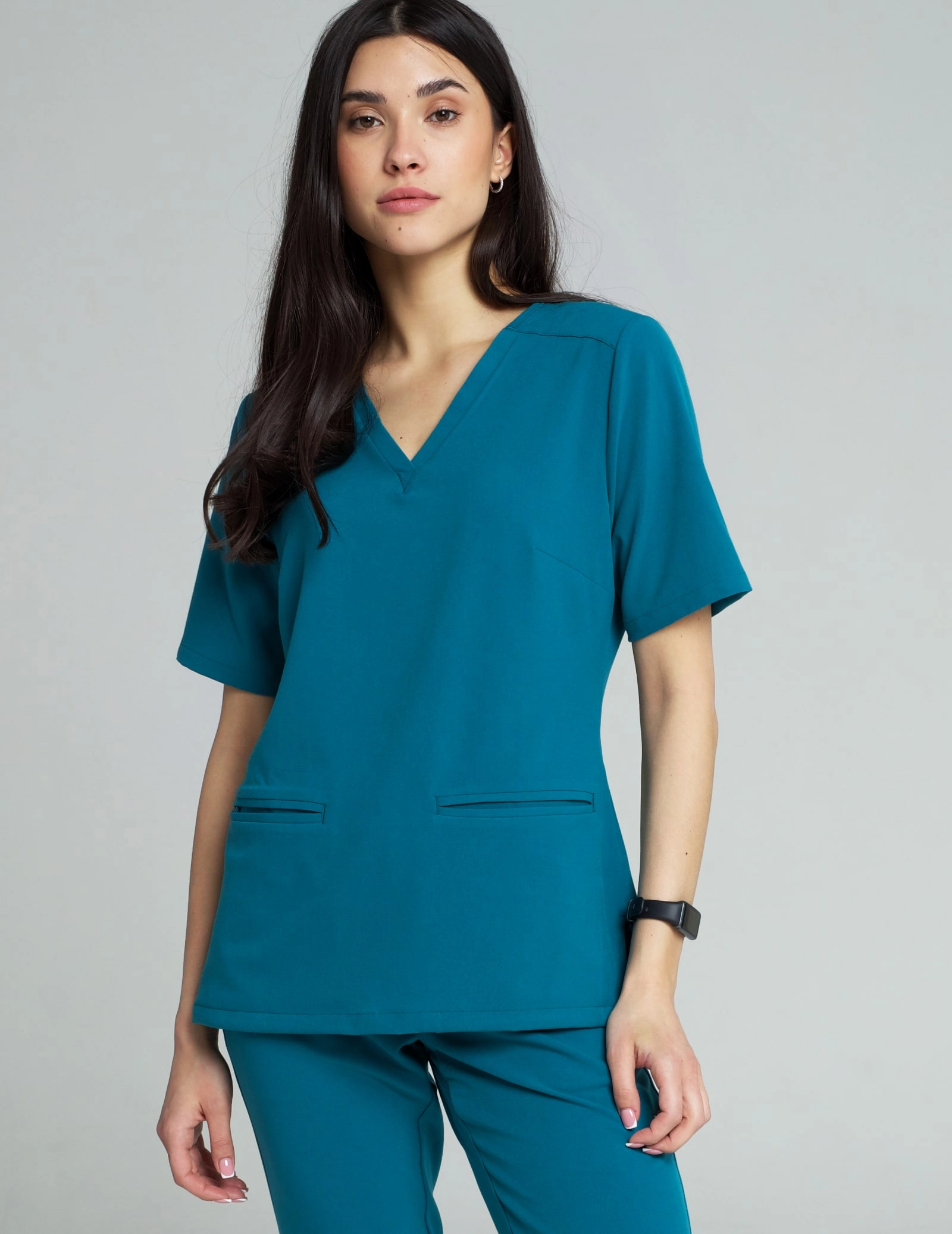 Bluză Medicală Casy- OCEAN BLUE