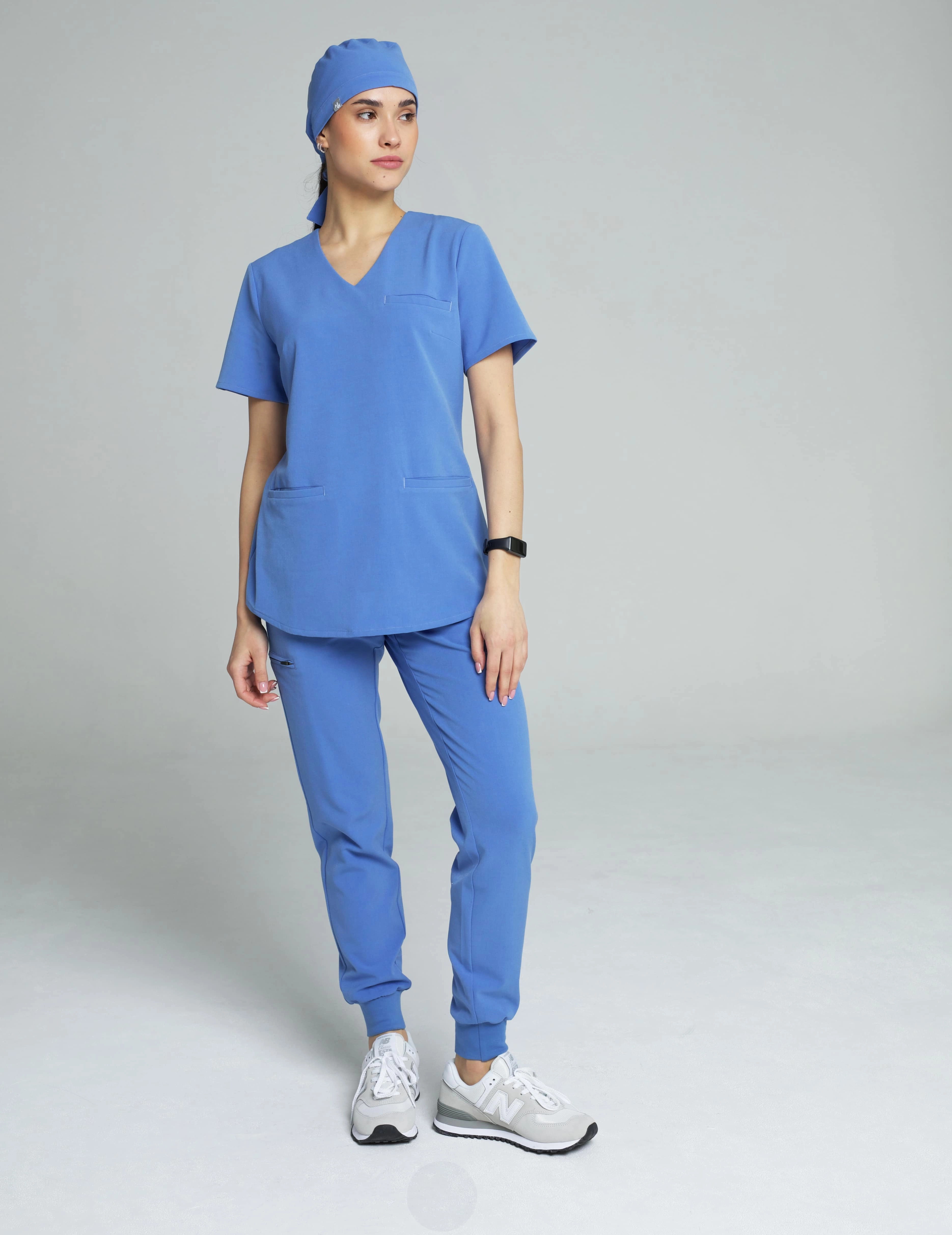 Bluză Medicală Grace - MARINA BLUE Bluză Medicală Grace - MARINA BLUE
