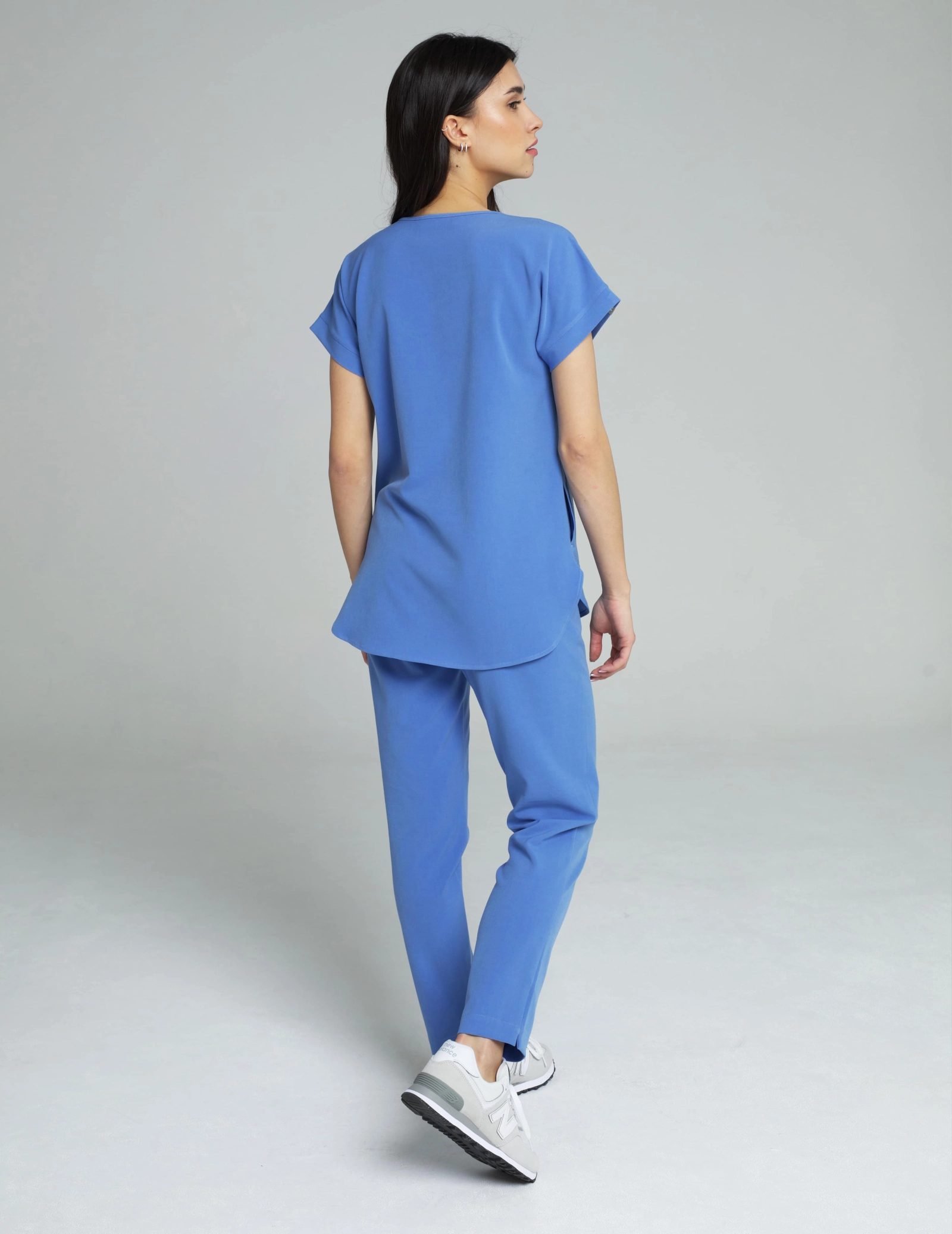 Pantaloni pentru femei Basic - OCEAN BLUE Pantaloni pentru femei Basic - OCEAN BLUE