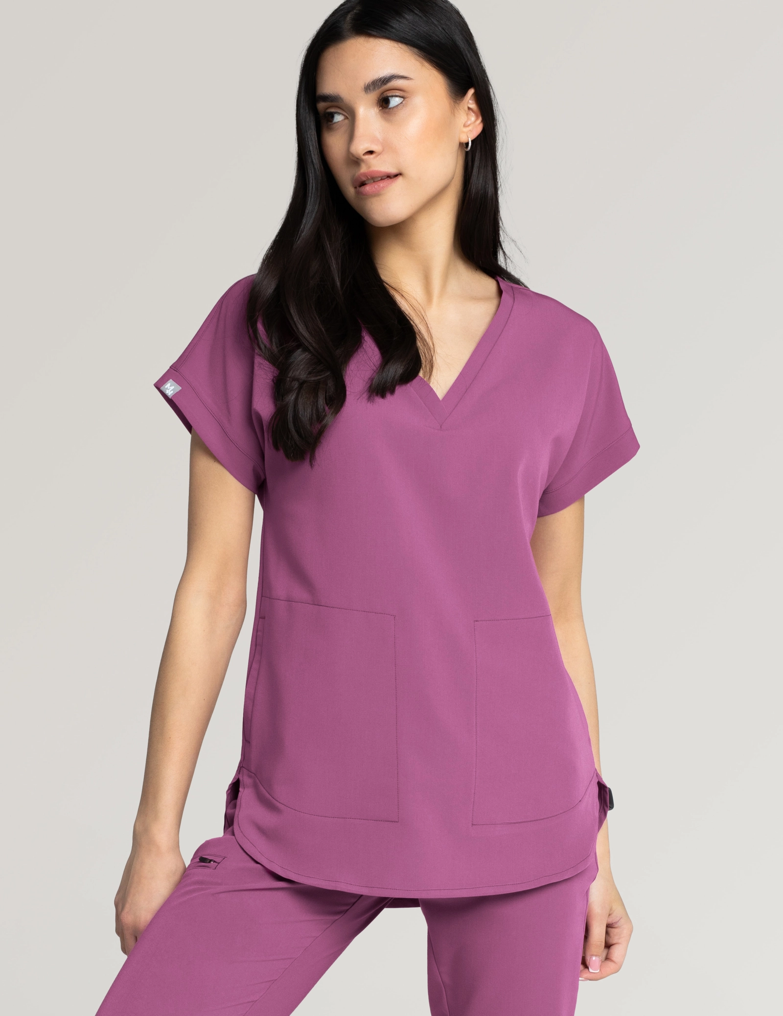 Tricou medical Kendall - BURGUNDY