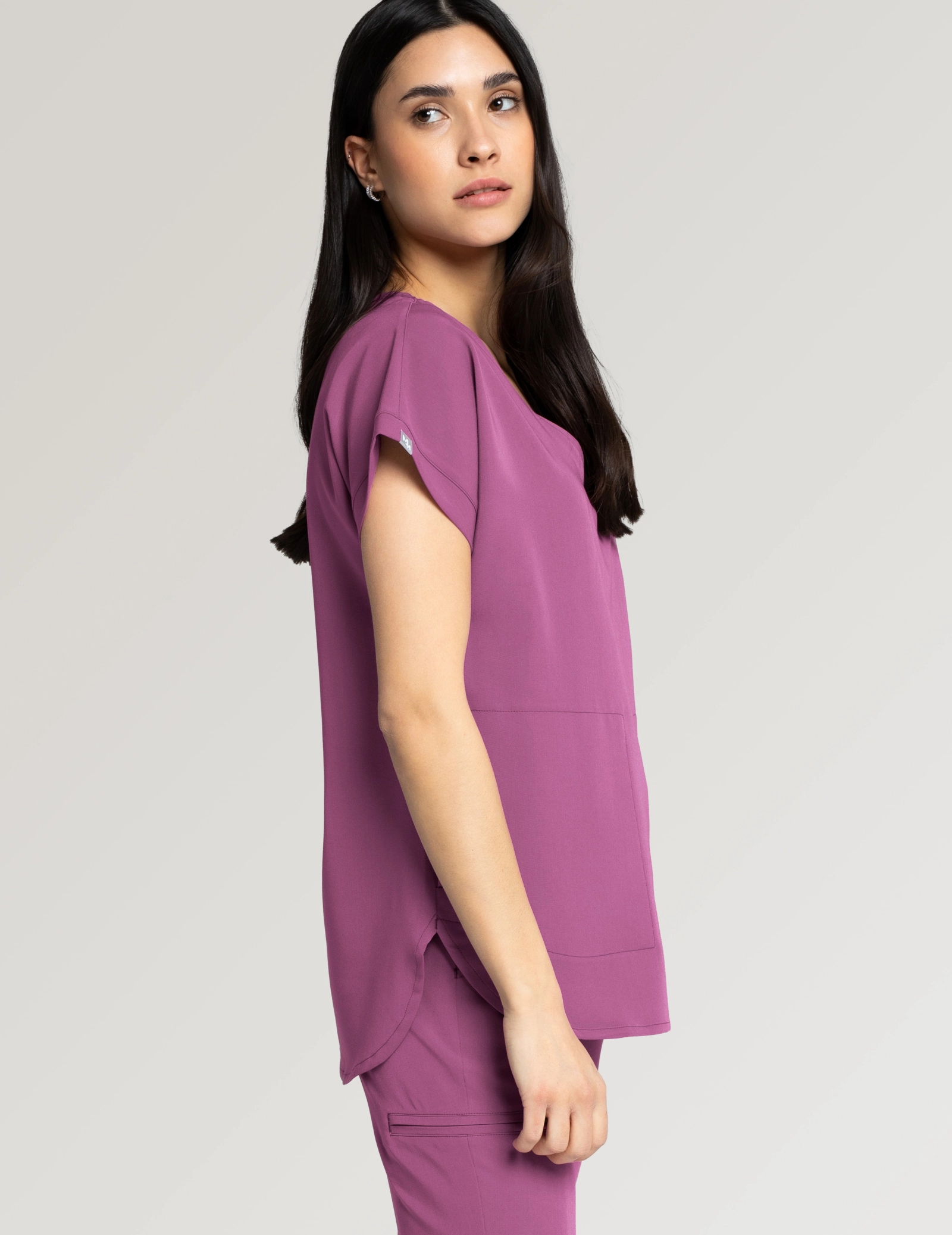 Tricou medical Kendall - BURGUNDY