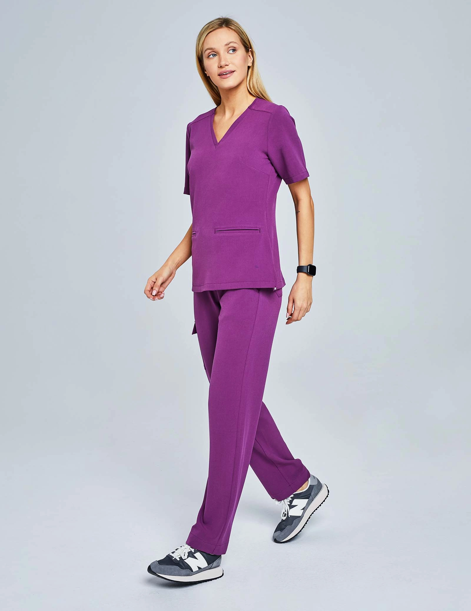 Bluză Medicală Casy - GRAPE PURPLE