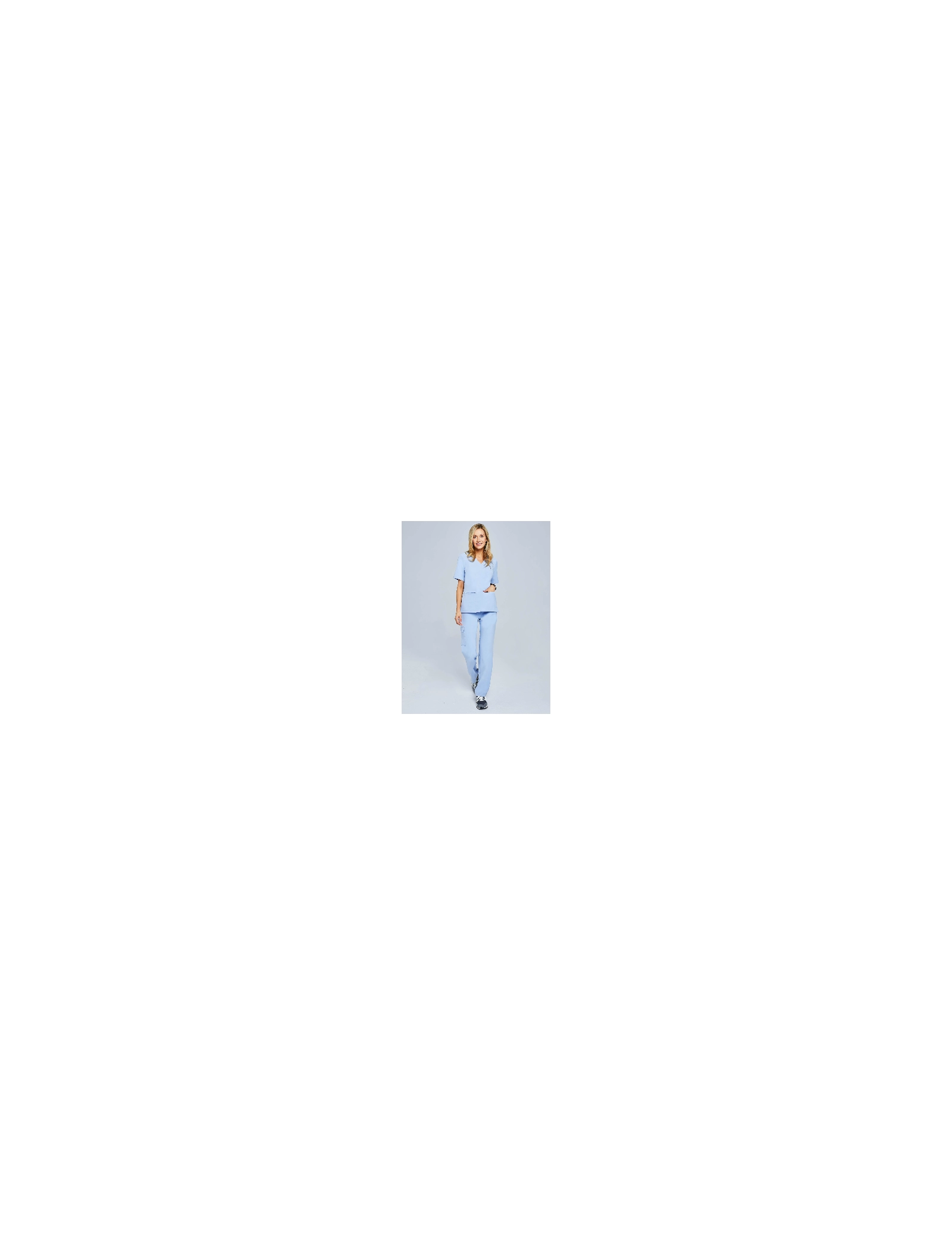 Bluză Medicală Casy - CEIL BLUE