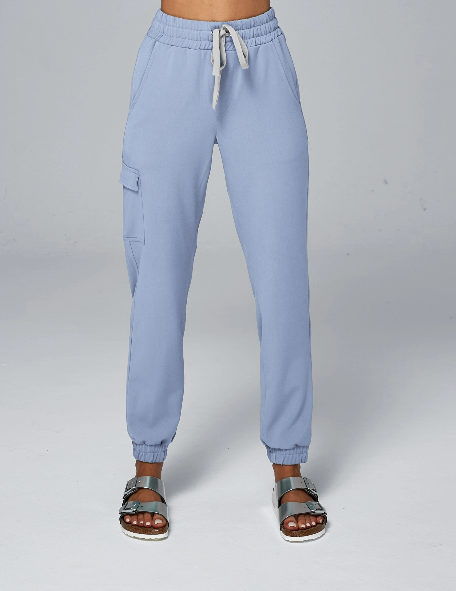 Pantaloni Amelia Joggers - DUSTY GREEN