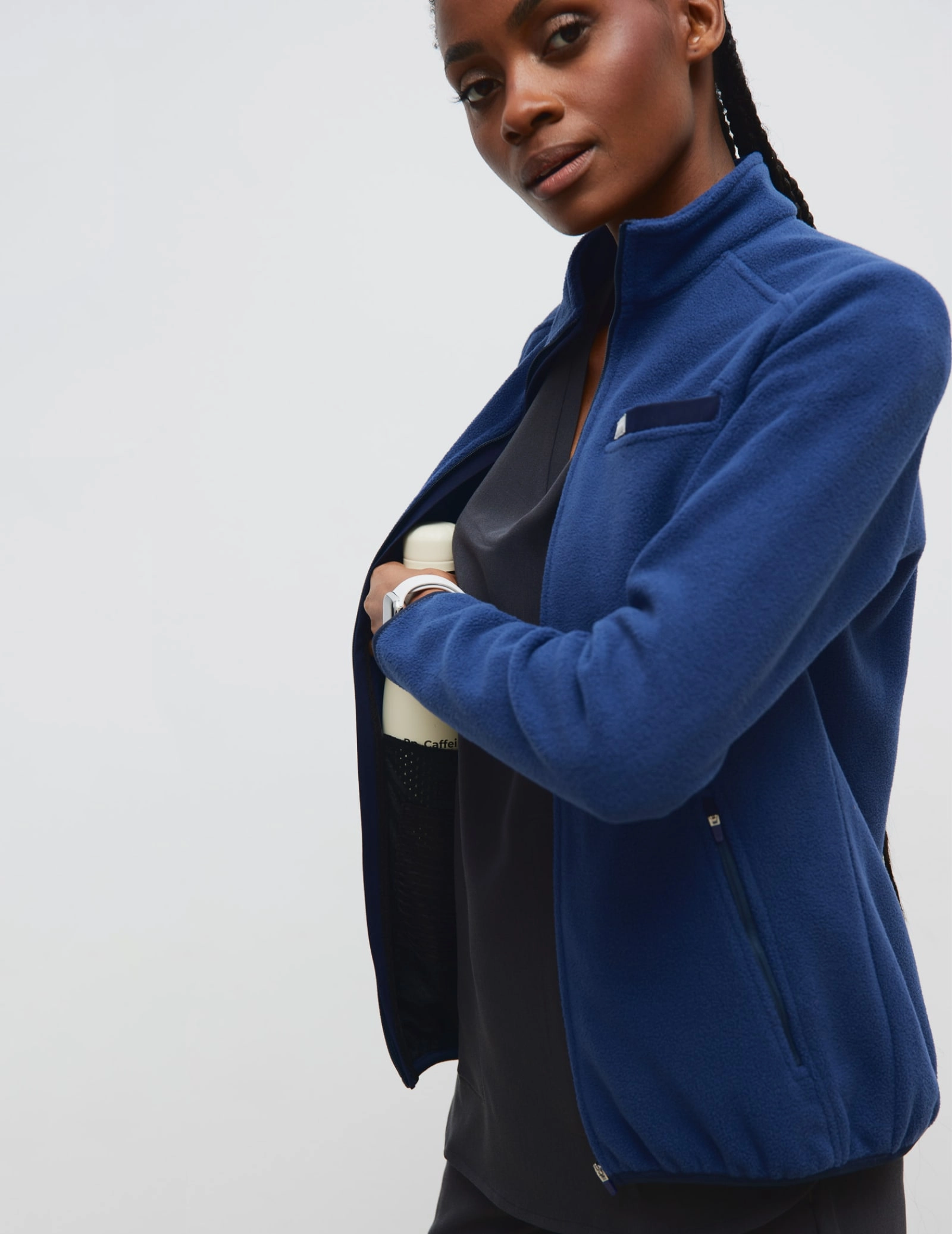 Bluză Fleece Dama COZY HEAT - NAVY