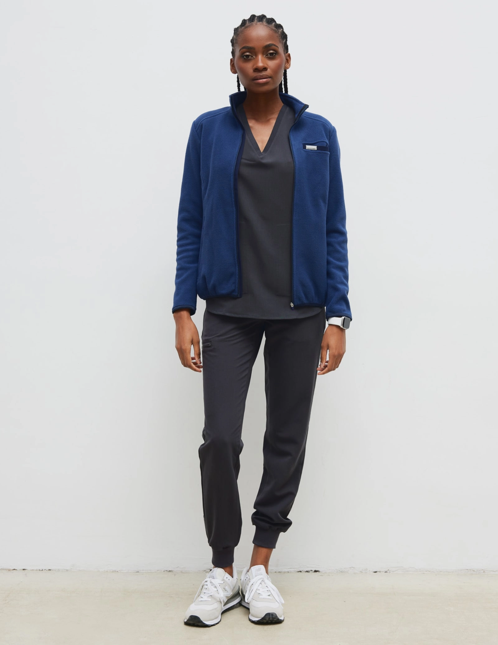 Bluză Fleece Dama COZY HEAT - NAVY