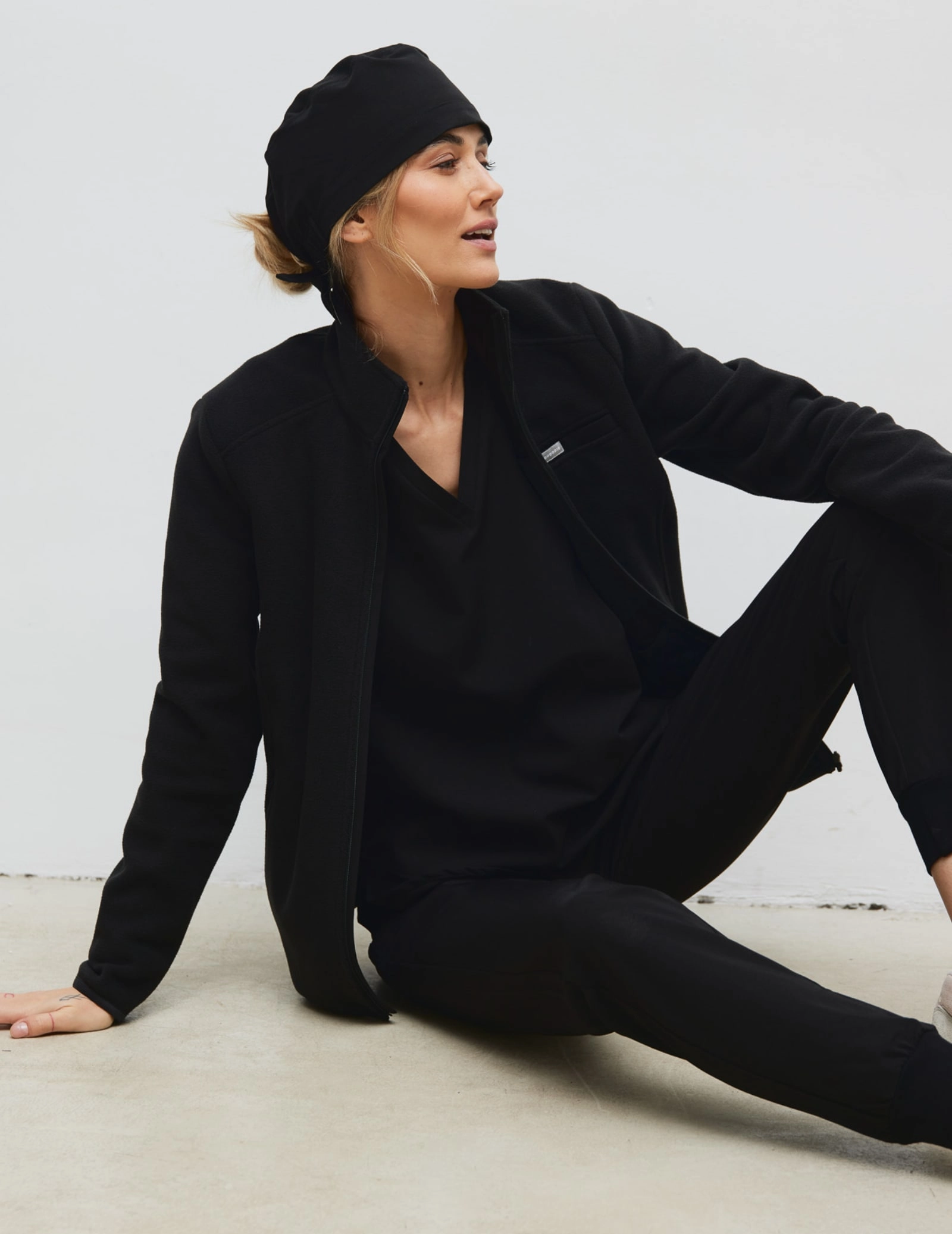 Bluză Fleece Dama COZY HEAT- BLACK