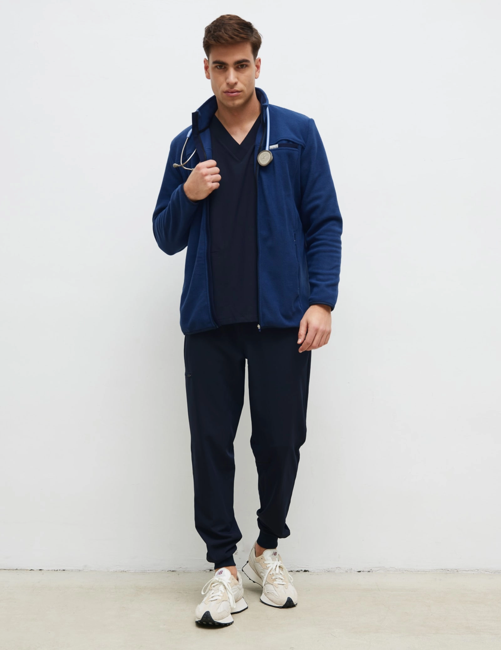 Bluză Fleece Barbati COZY HEAT- NAVY