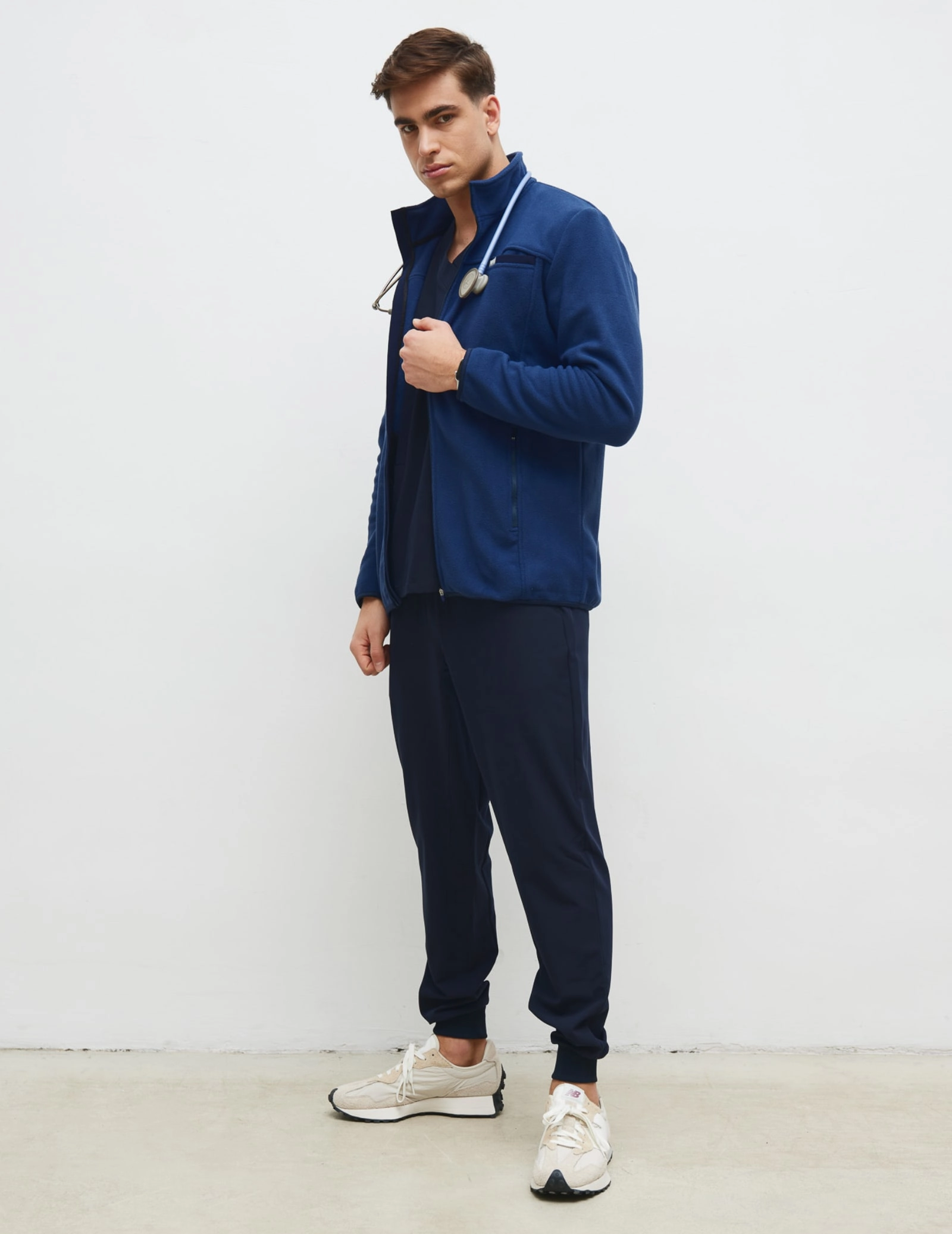 Bluză Fleece Barbati COZY HEAT- NAVY