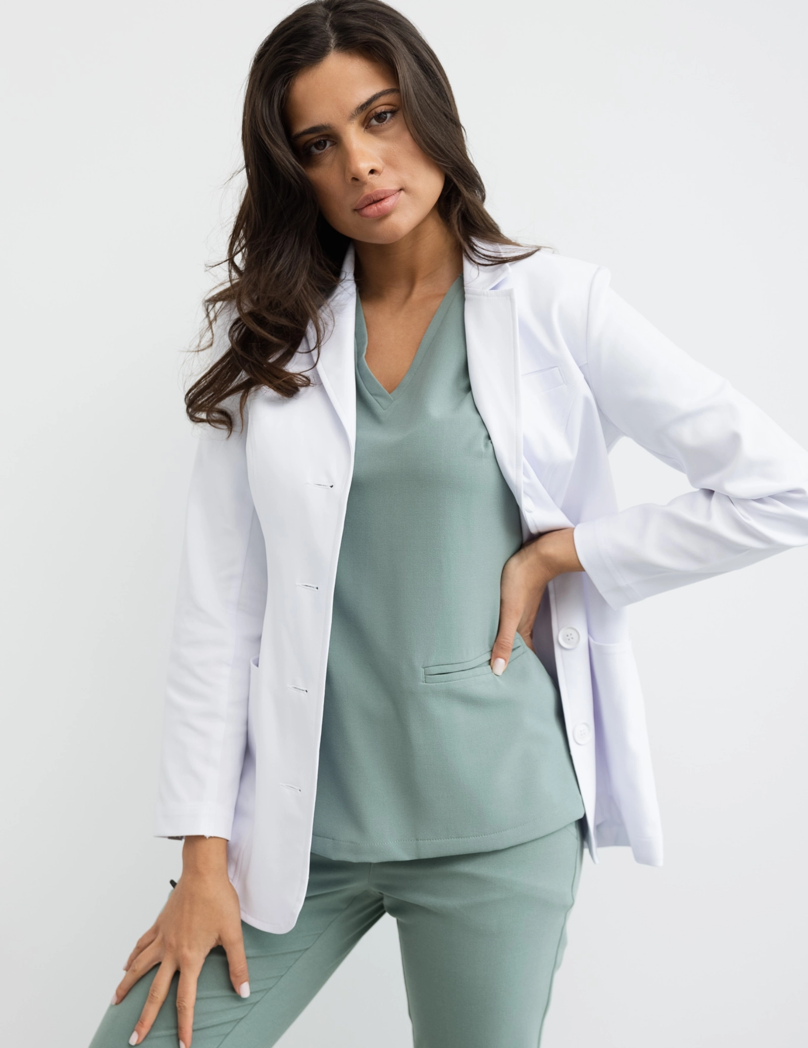 Halat Medical Dama Slim Fit - MADISON SHORT