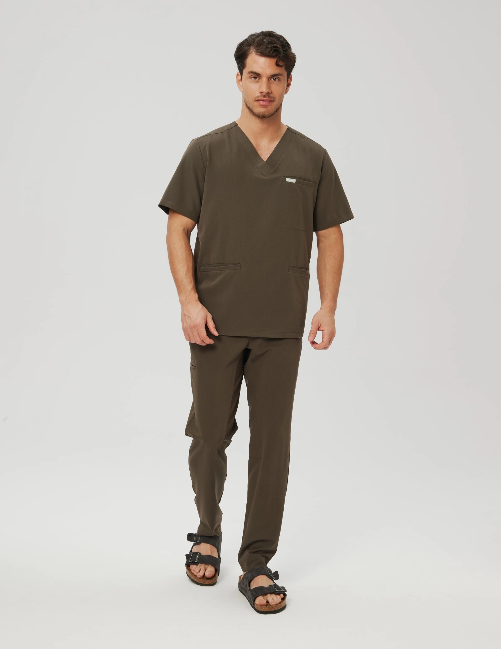 Tricou medical Birbal - OLIVE NIGHT Tricou medical Birbal - OLIVE NIGHT