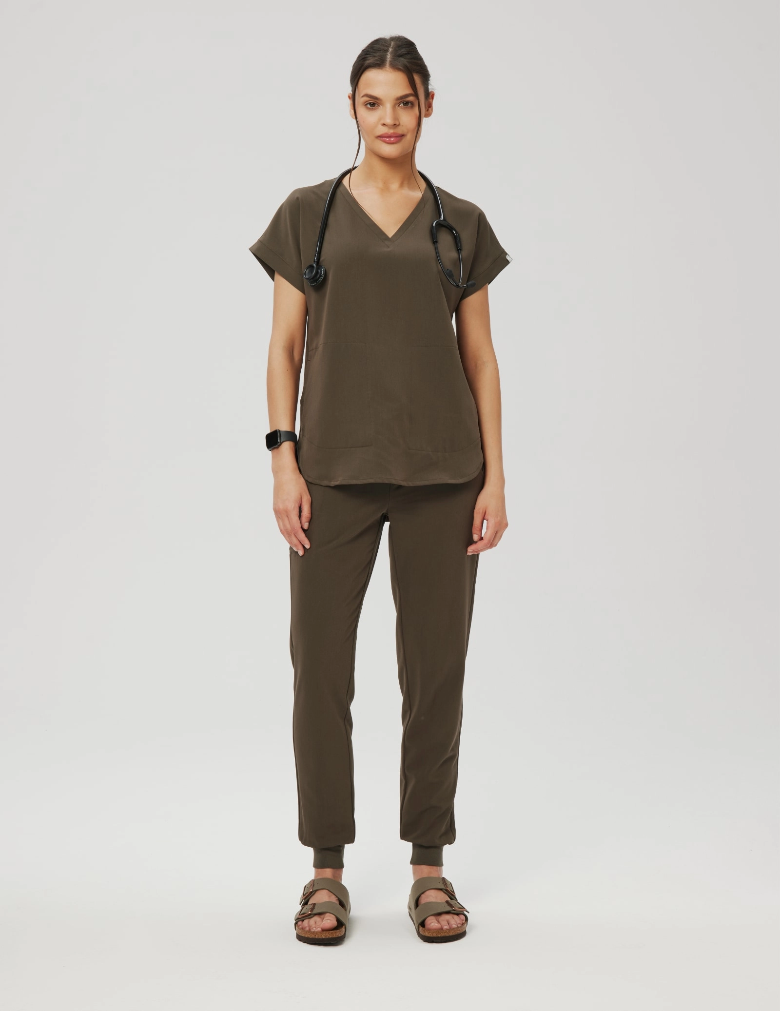 Pantaloni Joggers pentru femei - OLIVE NIGHT Pantaloni Joggers pentru femei - OLIVE NIGHT
