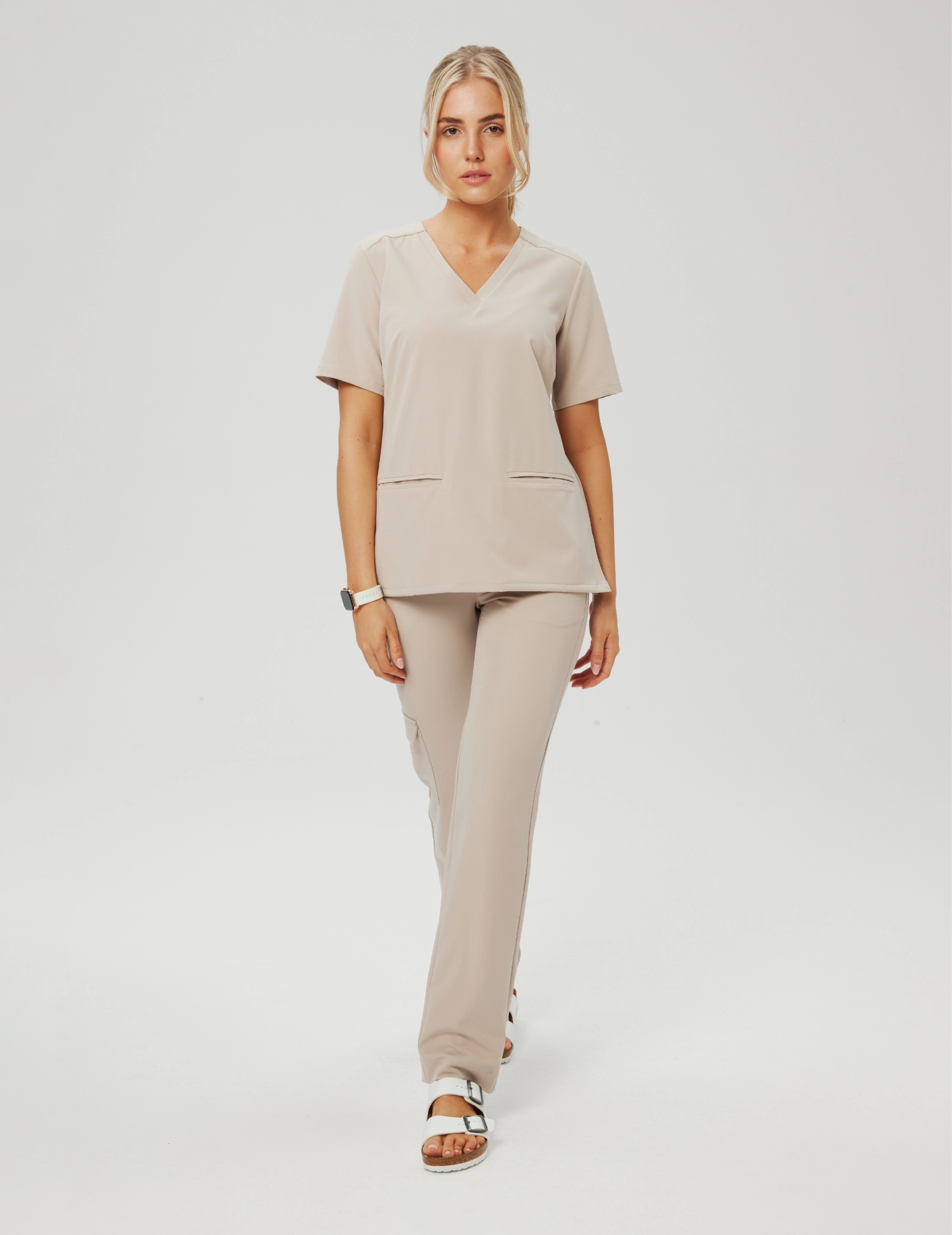 Pantaloni yoga - nucă de cocos
