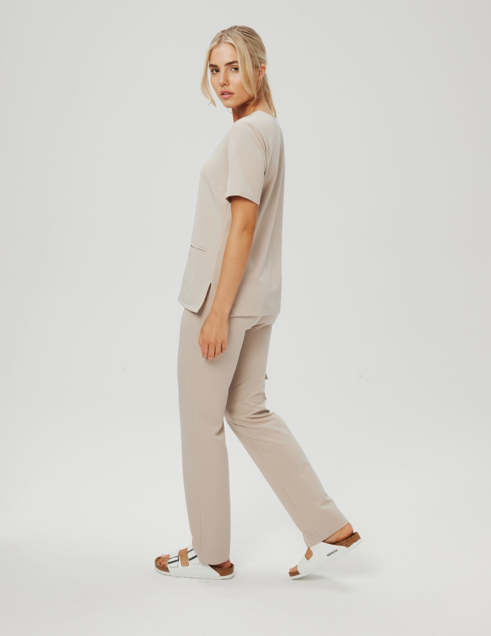 Pantaloni yoga - nucă de cocos