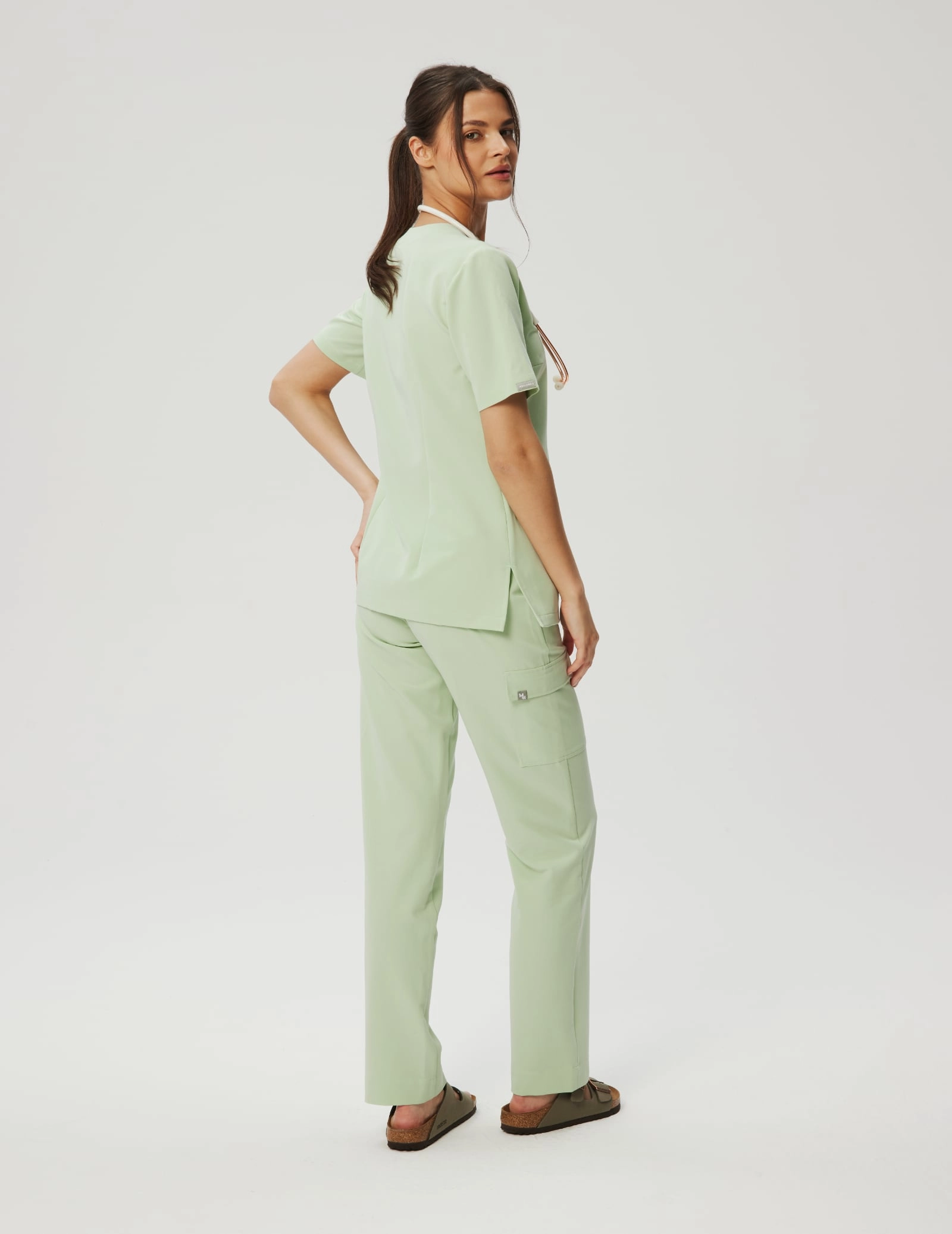 Pantaloni yoga - MATCHA LATTE Pantaloni yoga - MATCHA LATTE