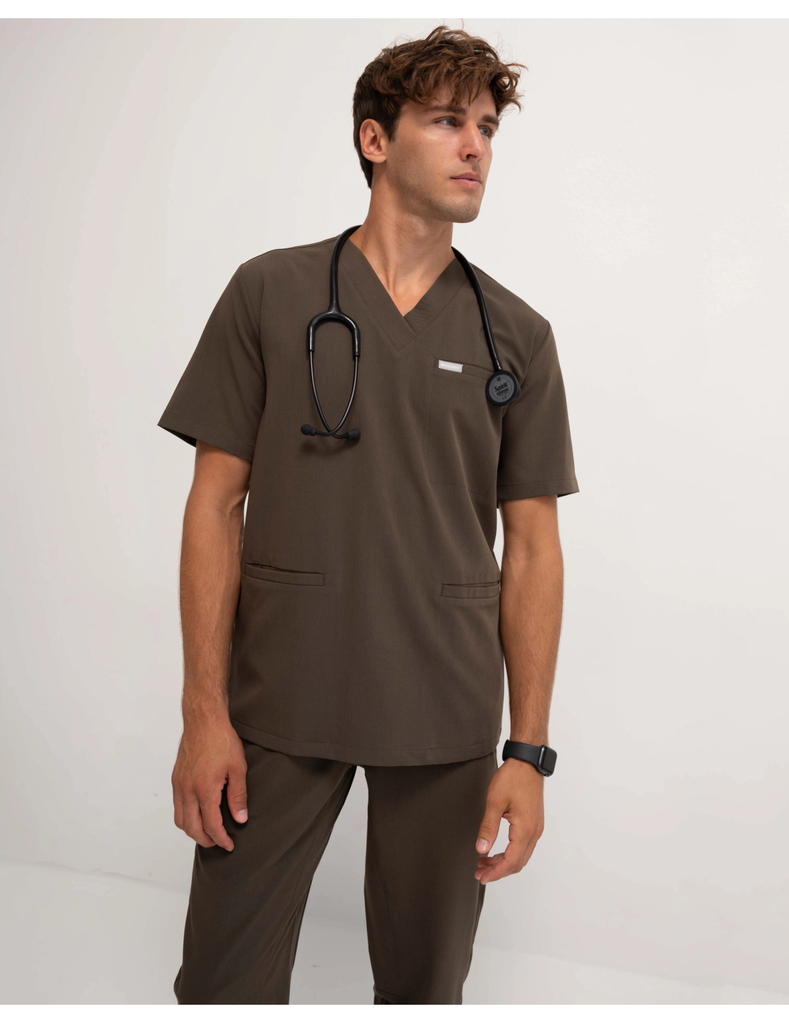 Tricou medical Birbal - OLIVE NIGHT Tricou medical Birbal - OLIVE NIGHT