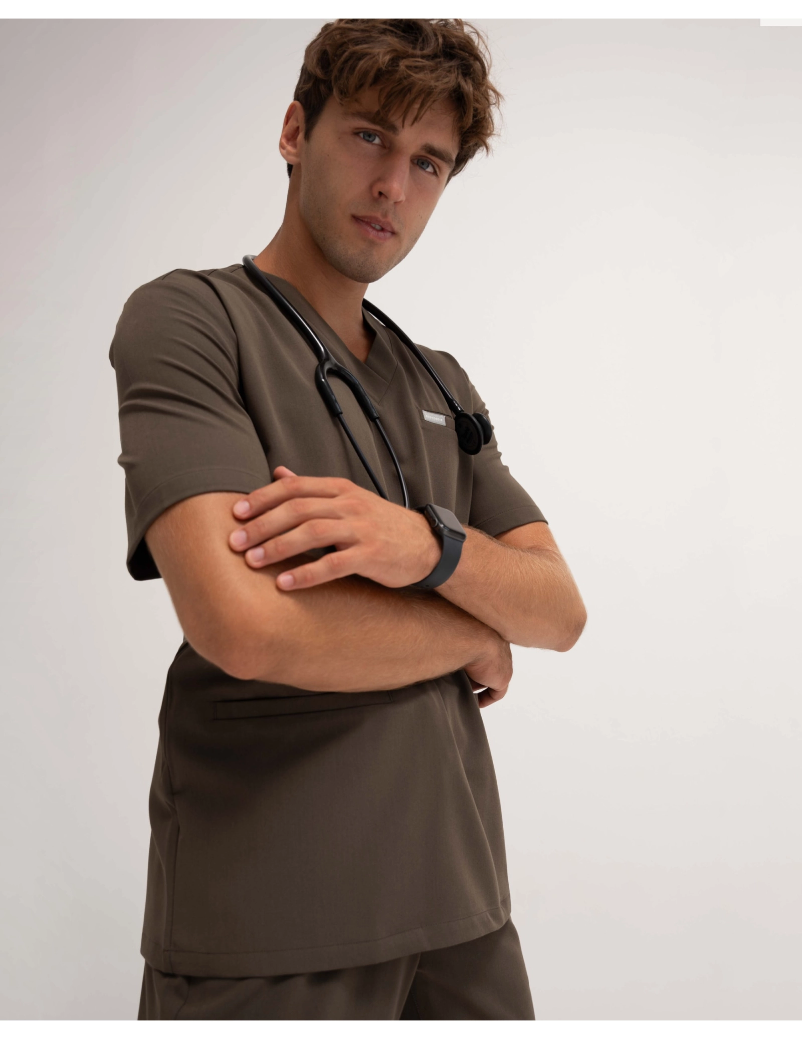 Tricou medical Birbal - OLIVE NIGHT Tricou medical Birbal - OLIVE NIGHT