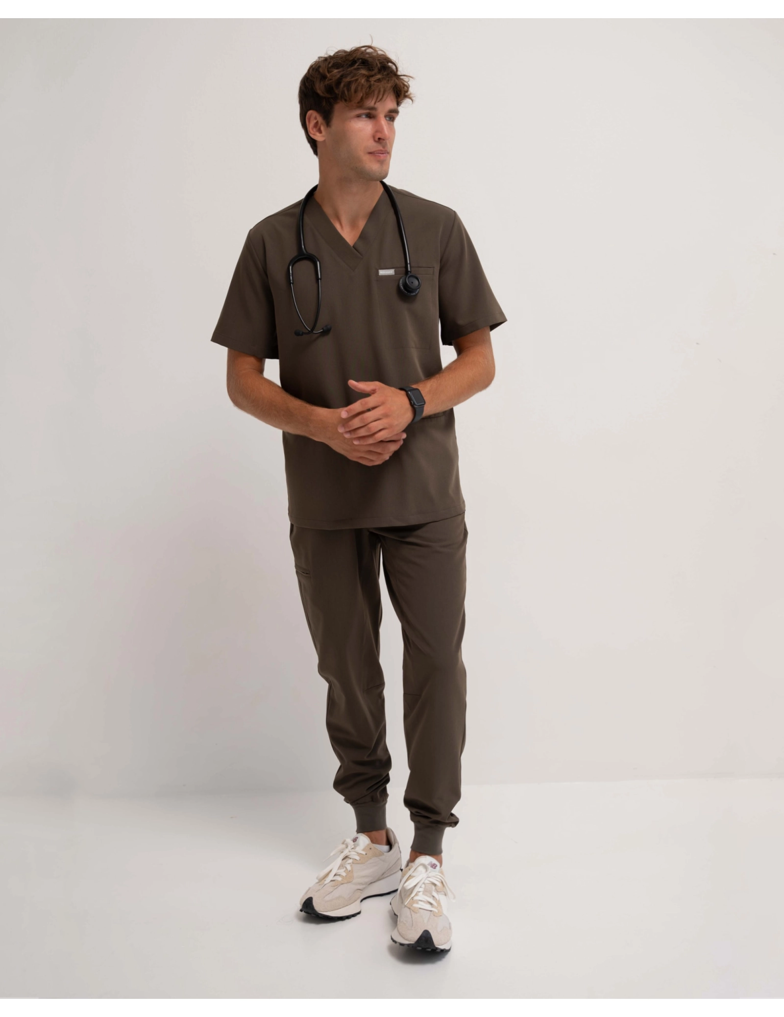 Tricou medical Birbal - OLIVE NIGHT Tricou medical Birbal - OLIVE NIGHT