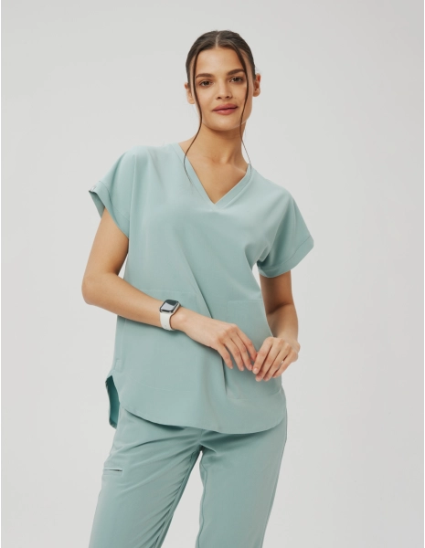 Bluza medicală Kendall - ICE BLUE
