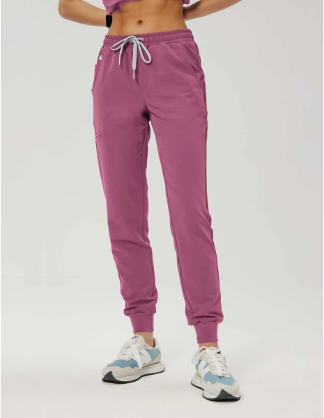 Pantaloni Joggers pentru femei - BURGUNDY