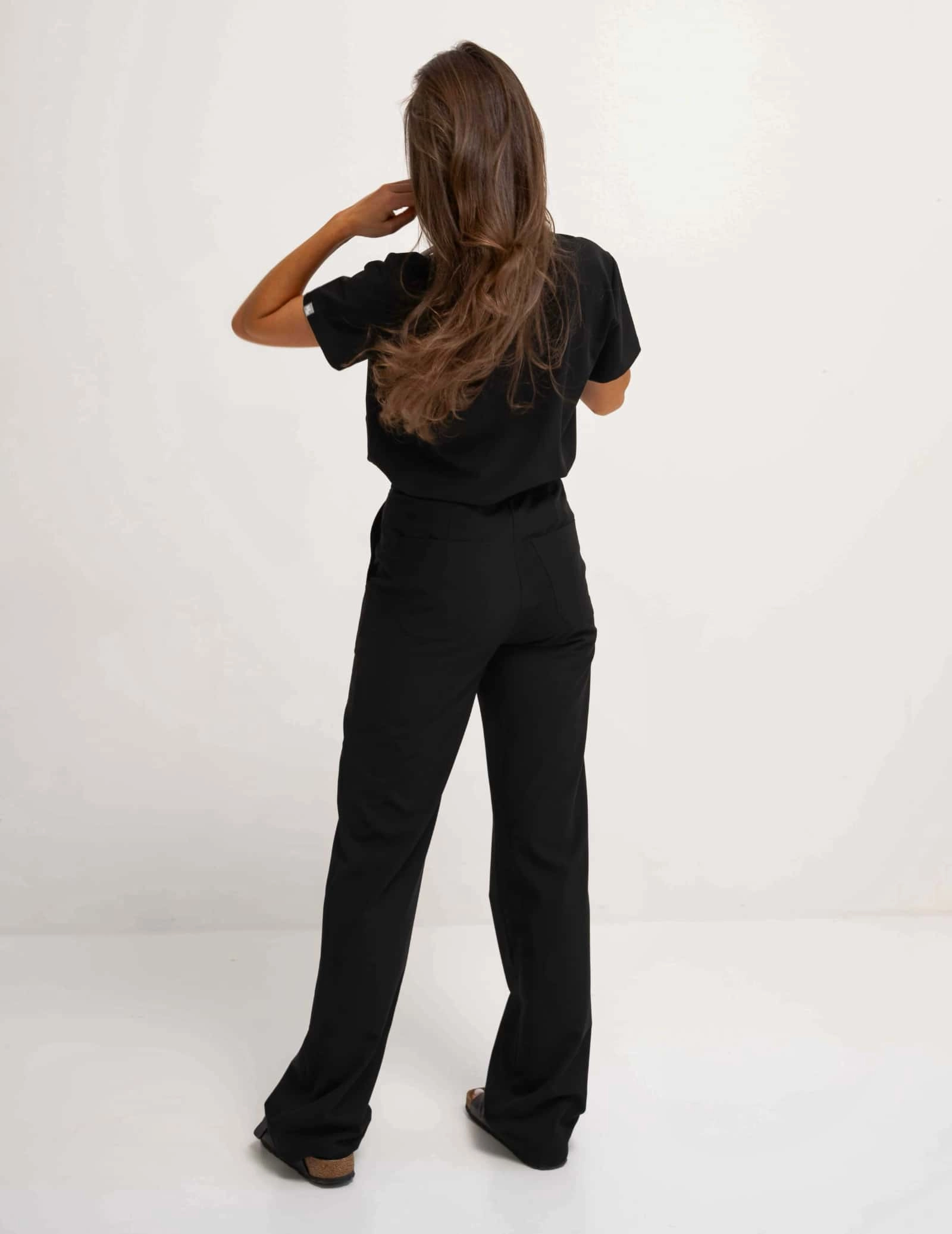 Bluză Medicală Polo - BLACK