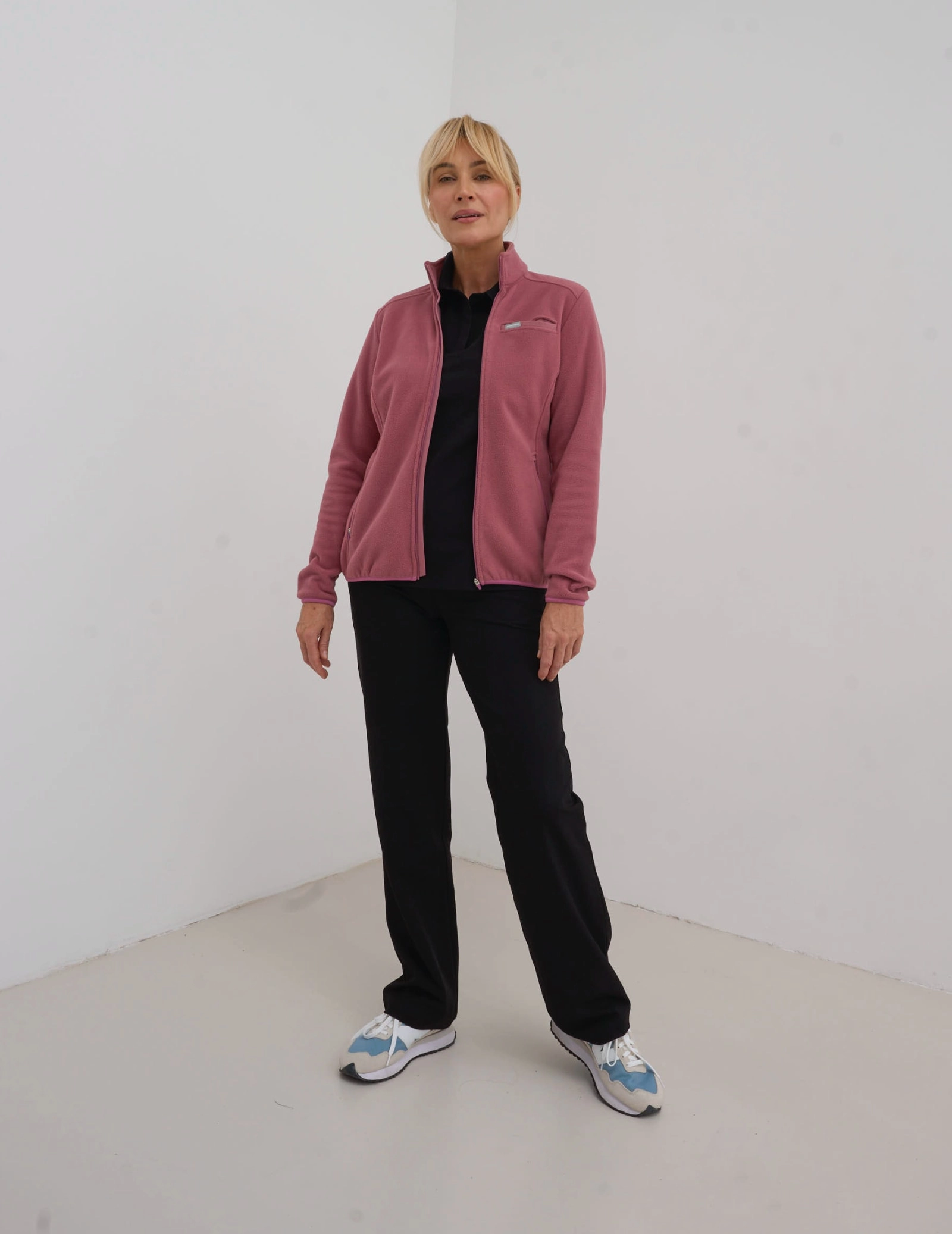 Bluză Fleece Dama COZY HEAT - WOODROSE