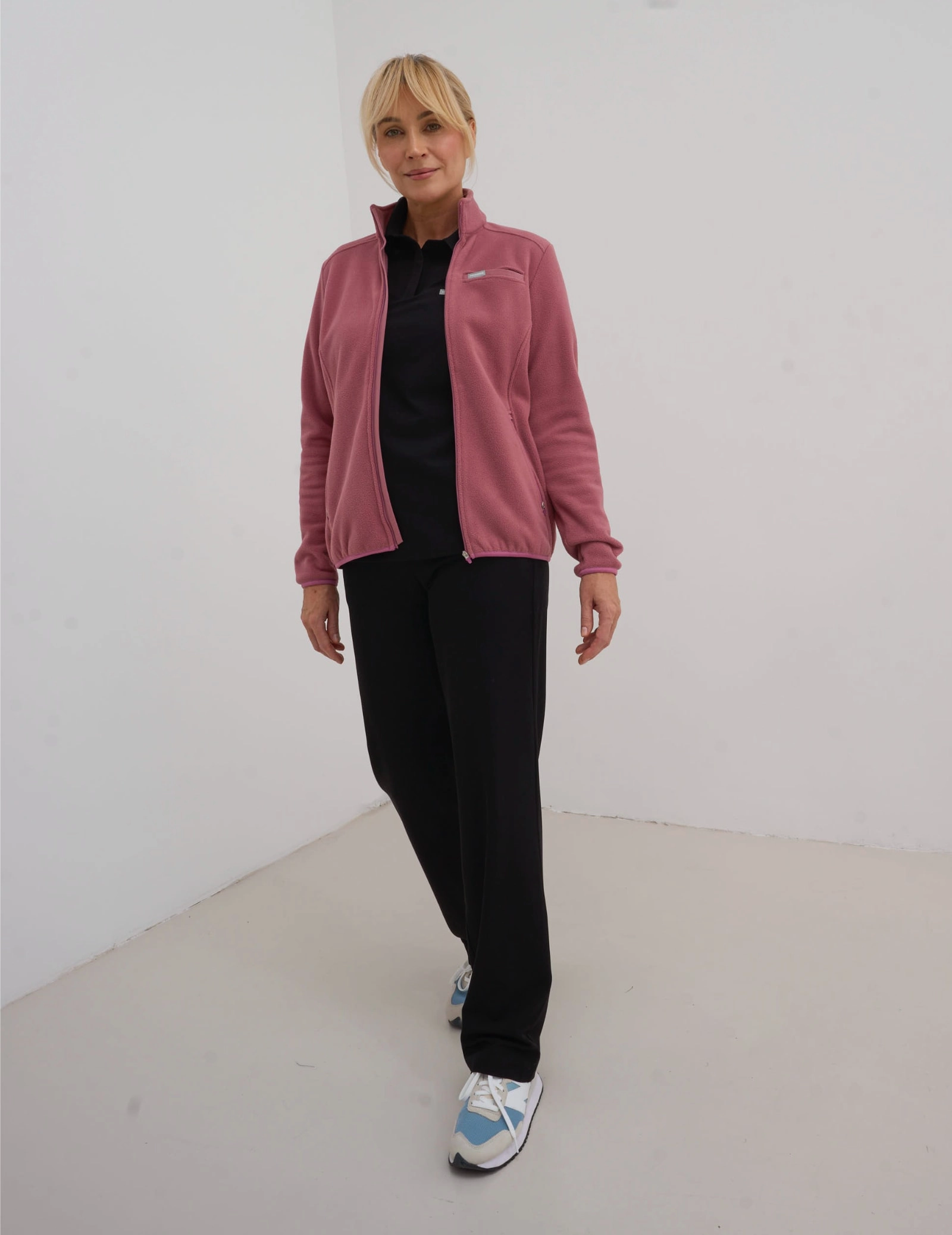 Bluză Fleece Dama COZY HEAT - WOODROSE