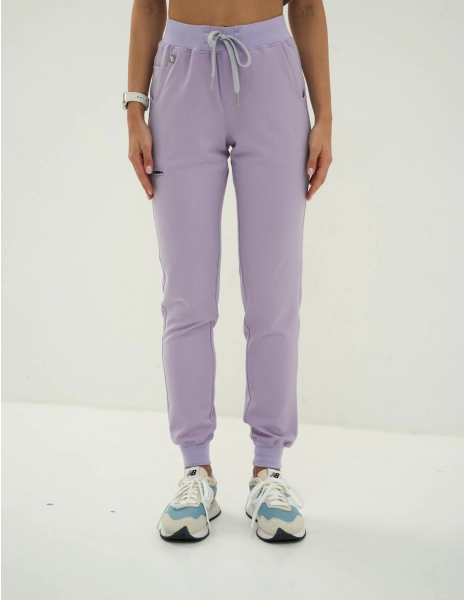 Pantaloni Joggers pentru femei - PURPLE HEATHER