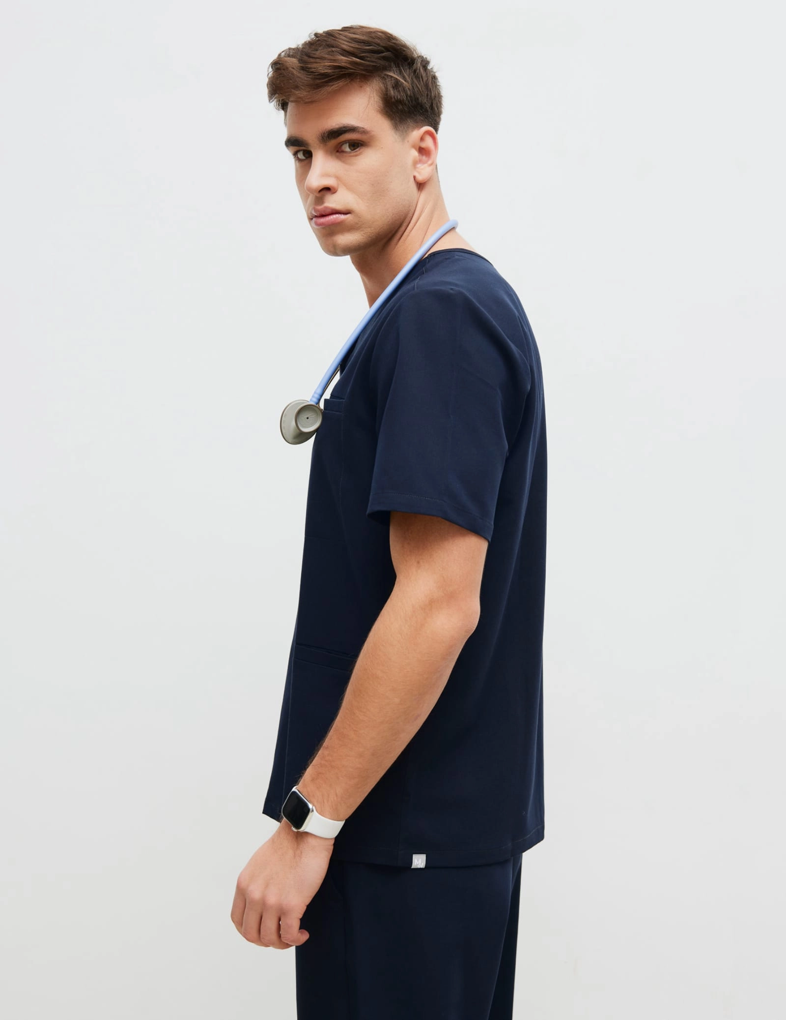 Bluză medicală Birbal - MIDNIGHT BLUE