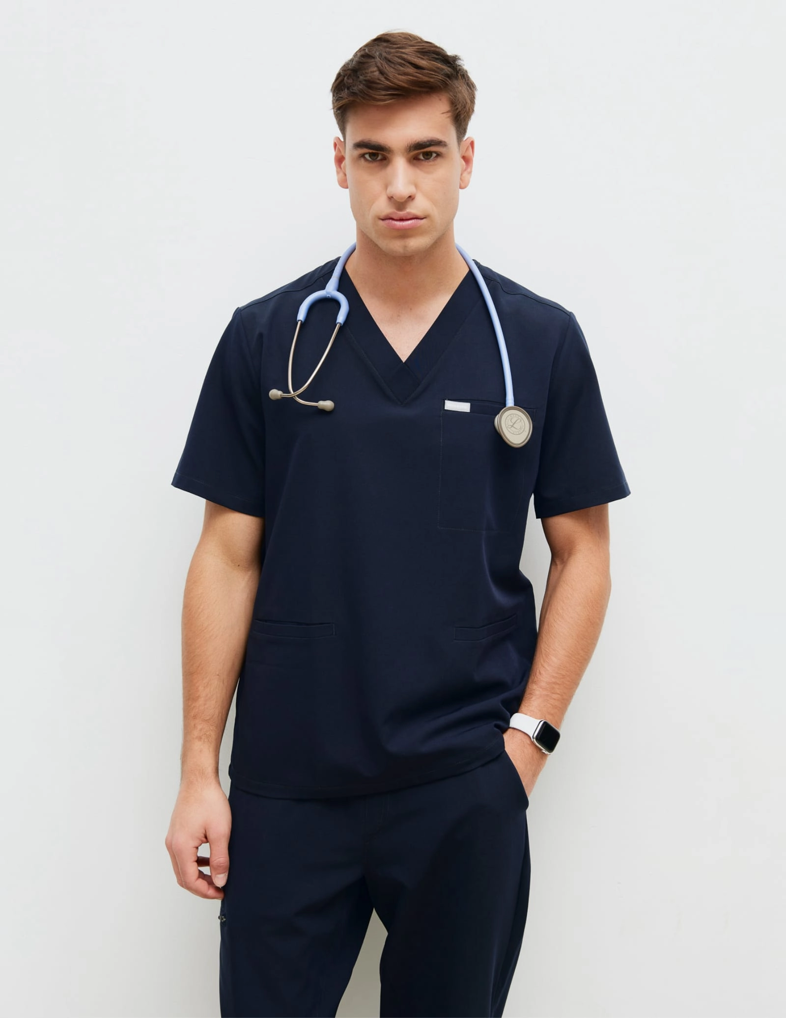 Bluză medicală Birbal - MIDNIGHT BLUE