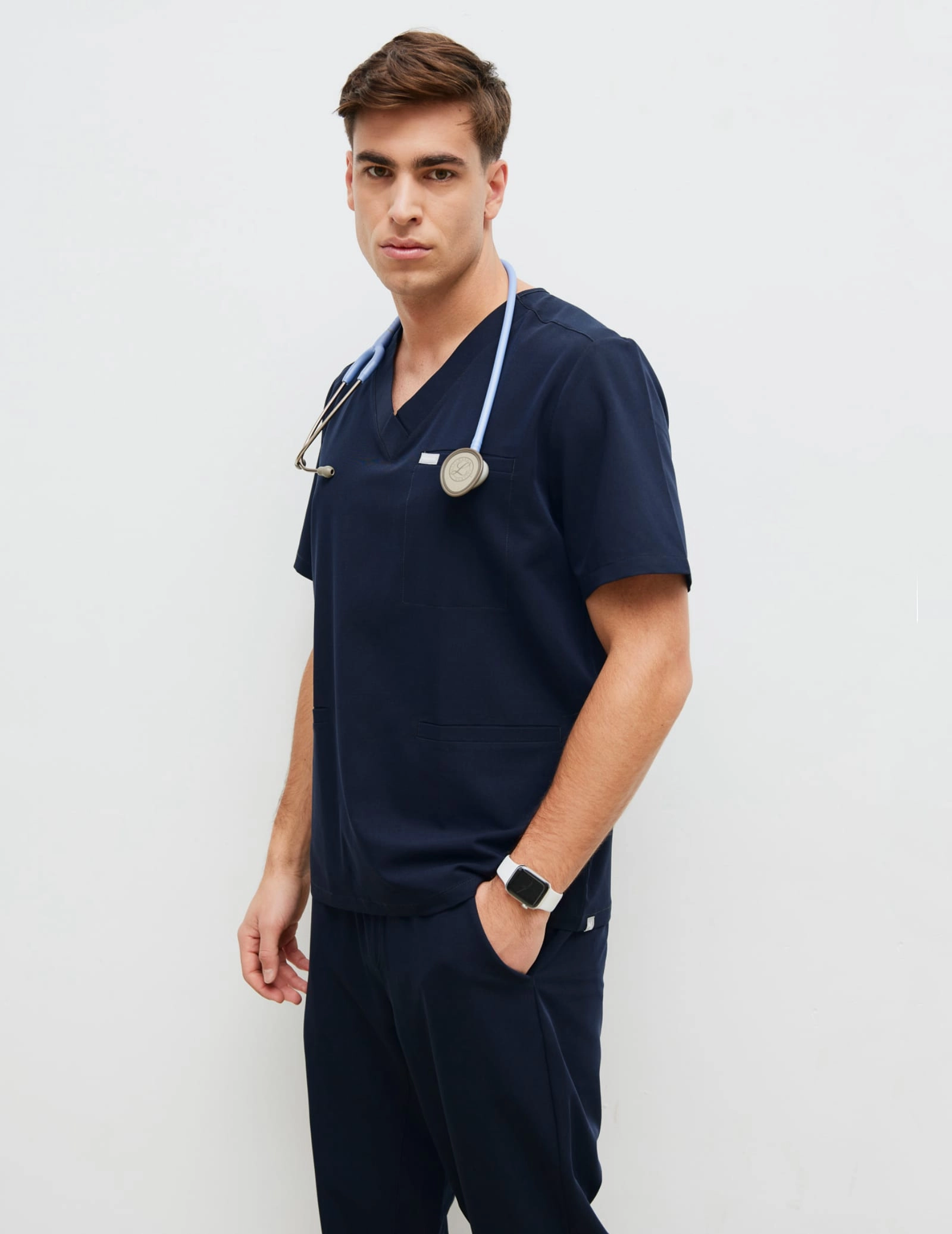 Bluză medicală Birbal - MIDNIGHT BLUE