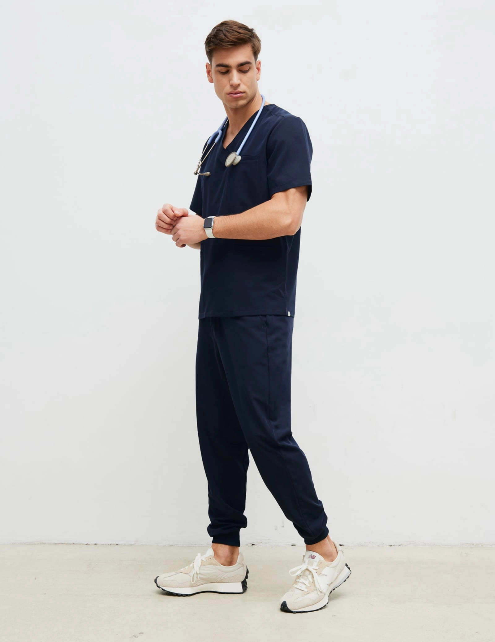 Bluză medicală Birbal - MIDNIGHT BLUE