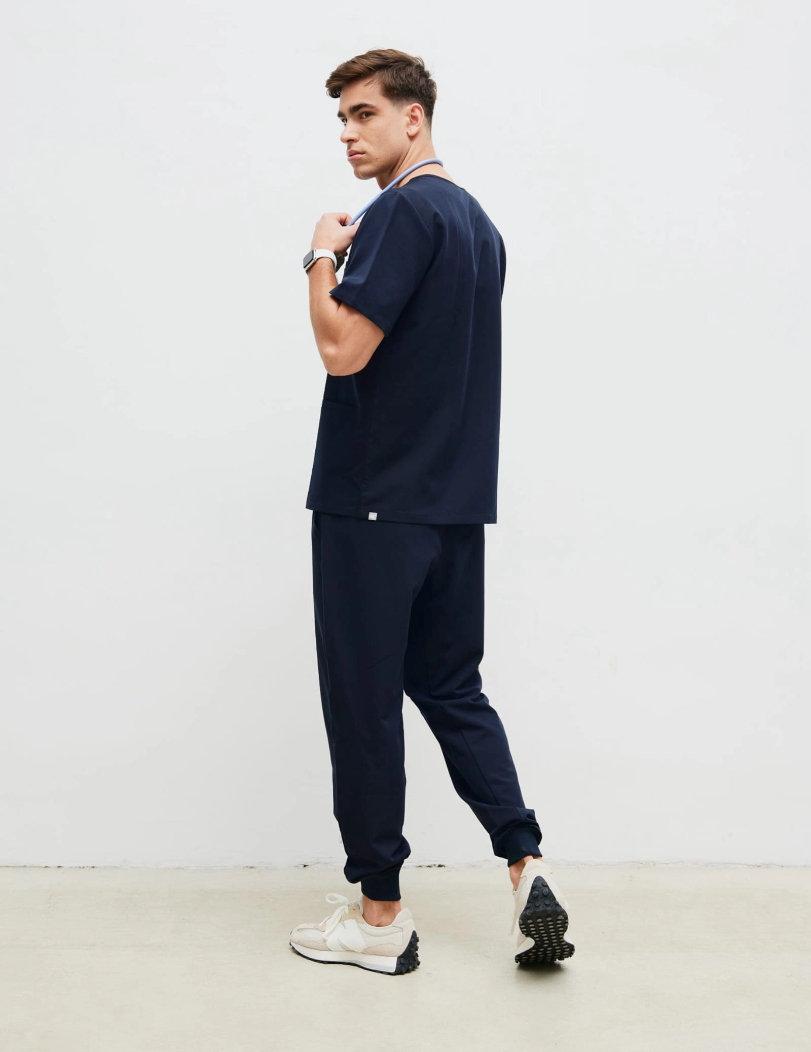 Pantaloni Jogger pentru bărbați - MIDNIGHT BLUE