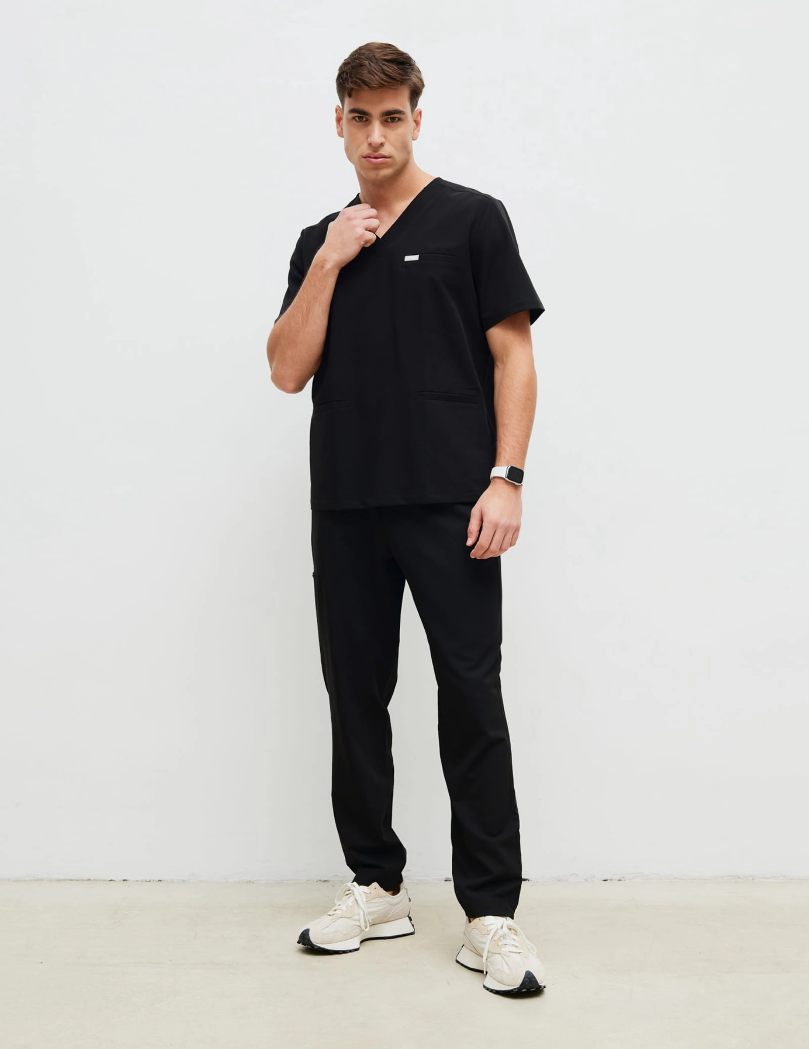 Bluză medicală Birbal - BLACK